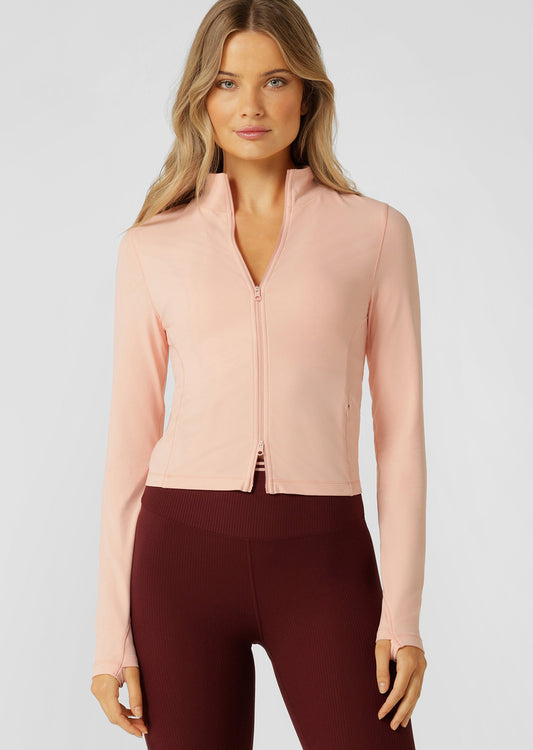 Lorna Jane All Star Active Zip Through Top - Ballerina