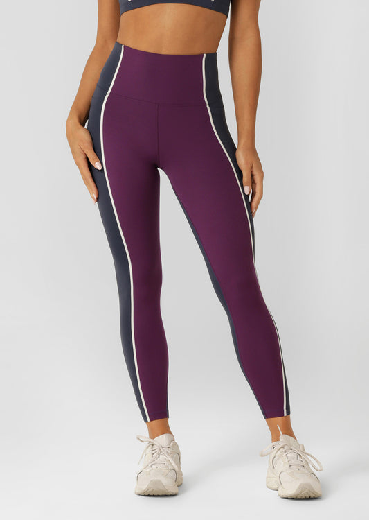 Lorna Jane Qualifier Full Length Leggings - Dark Grape