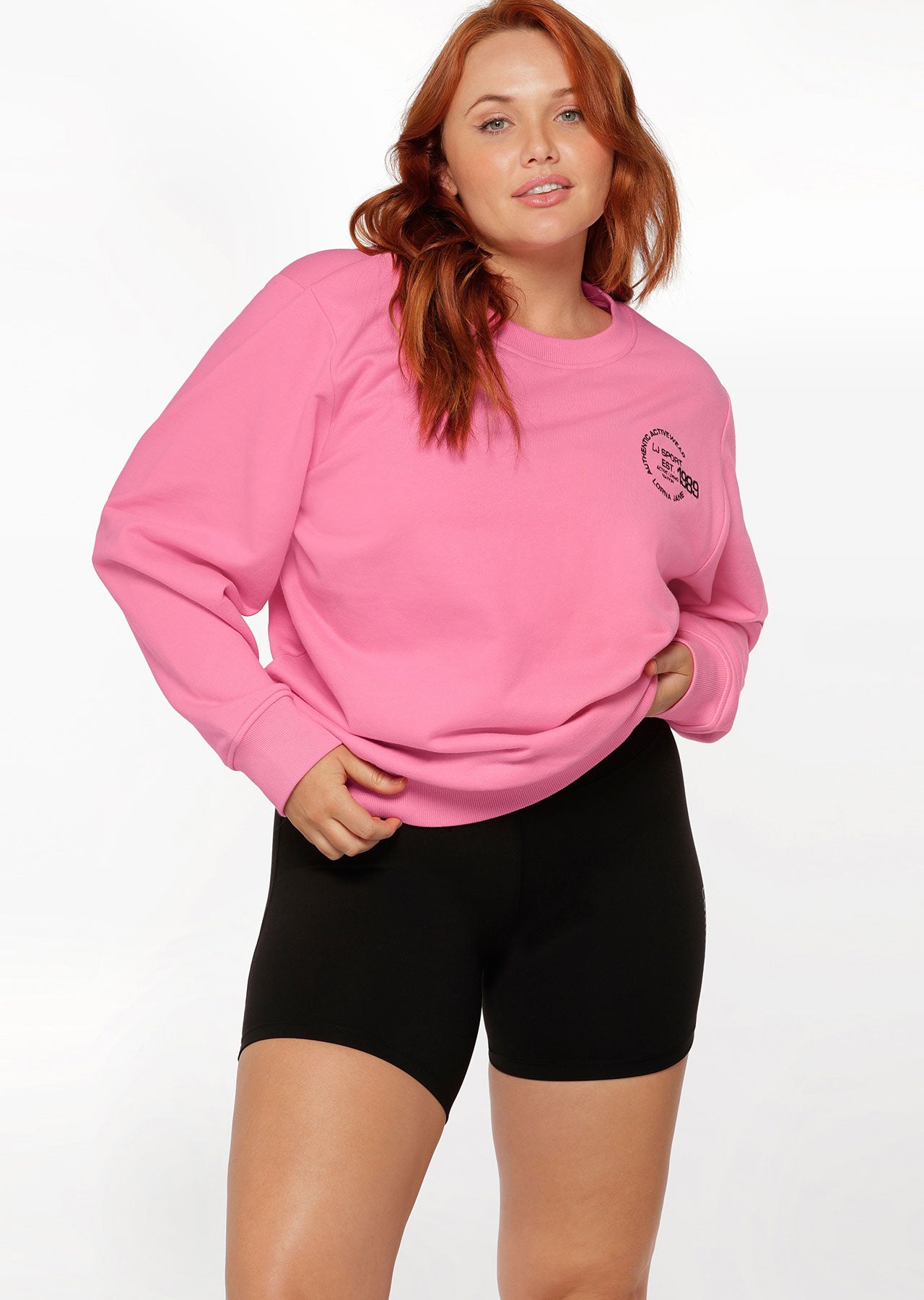 Lorna Jane Icon Sweat - Milkshake