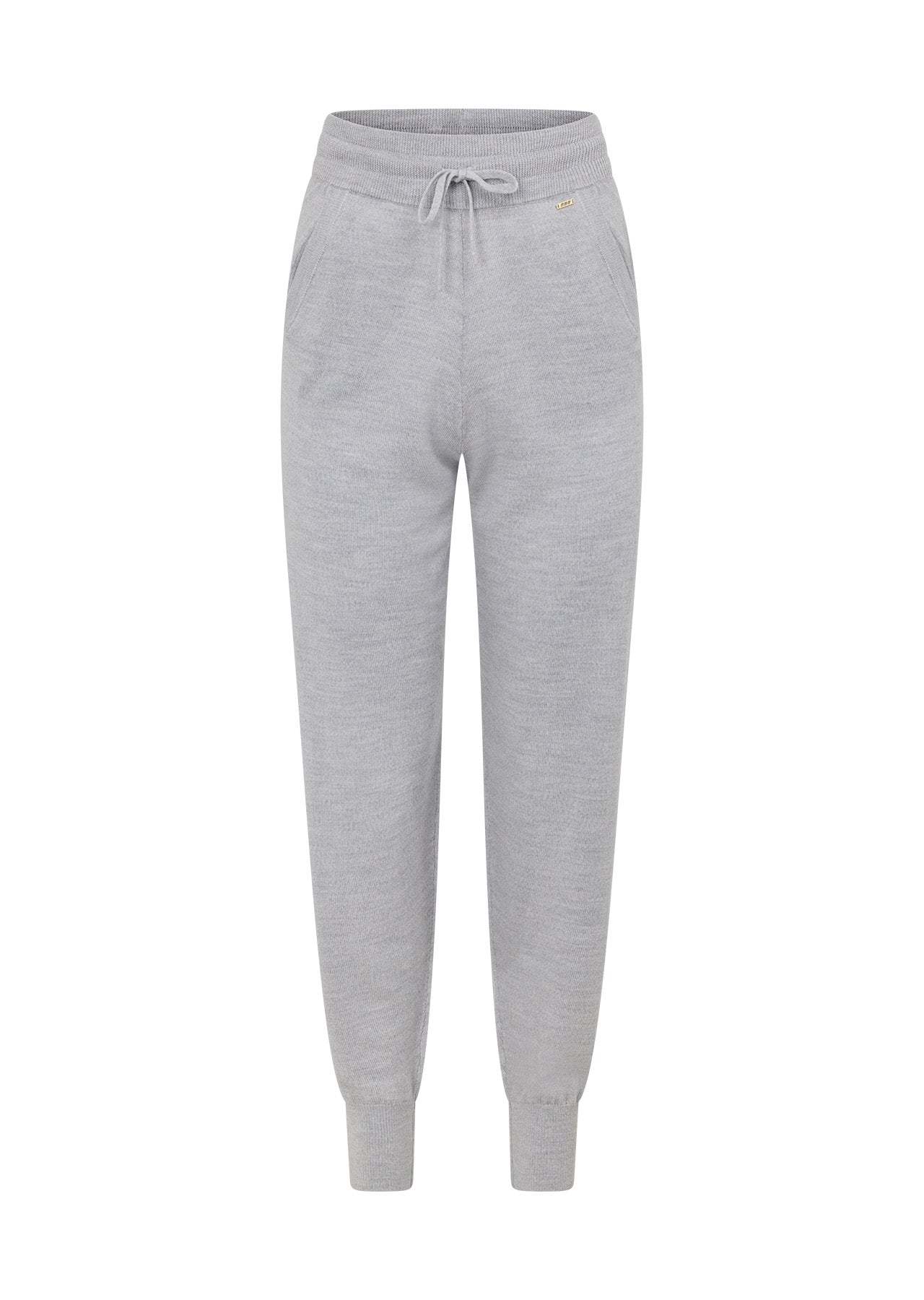 Lorna Jane Wellness Wool Trackpant - Light Grey Marl