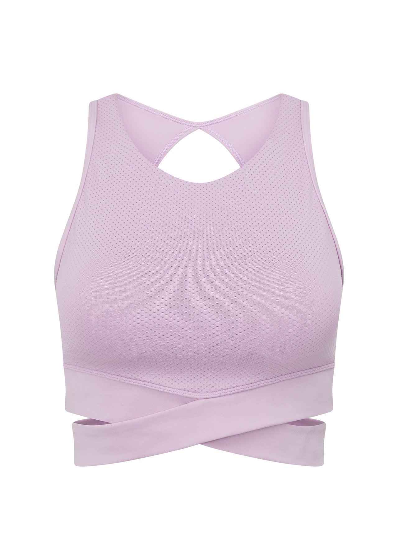 Lorna Jane Get Fit Sports Bra - Light Lavender