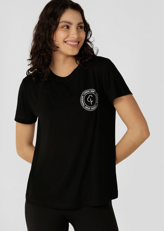 Lorna Jane parkrun T-Shirt - Black