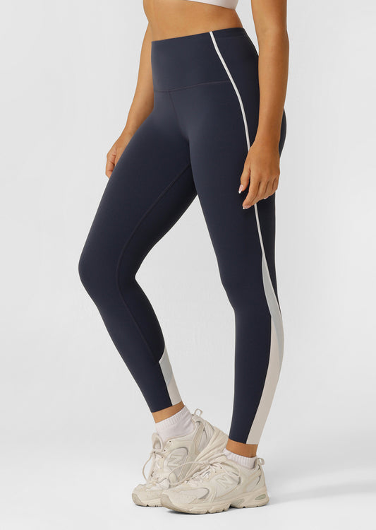 Lorna Jane Advantage Ankle Biter Leggings - Platinum Navy