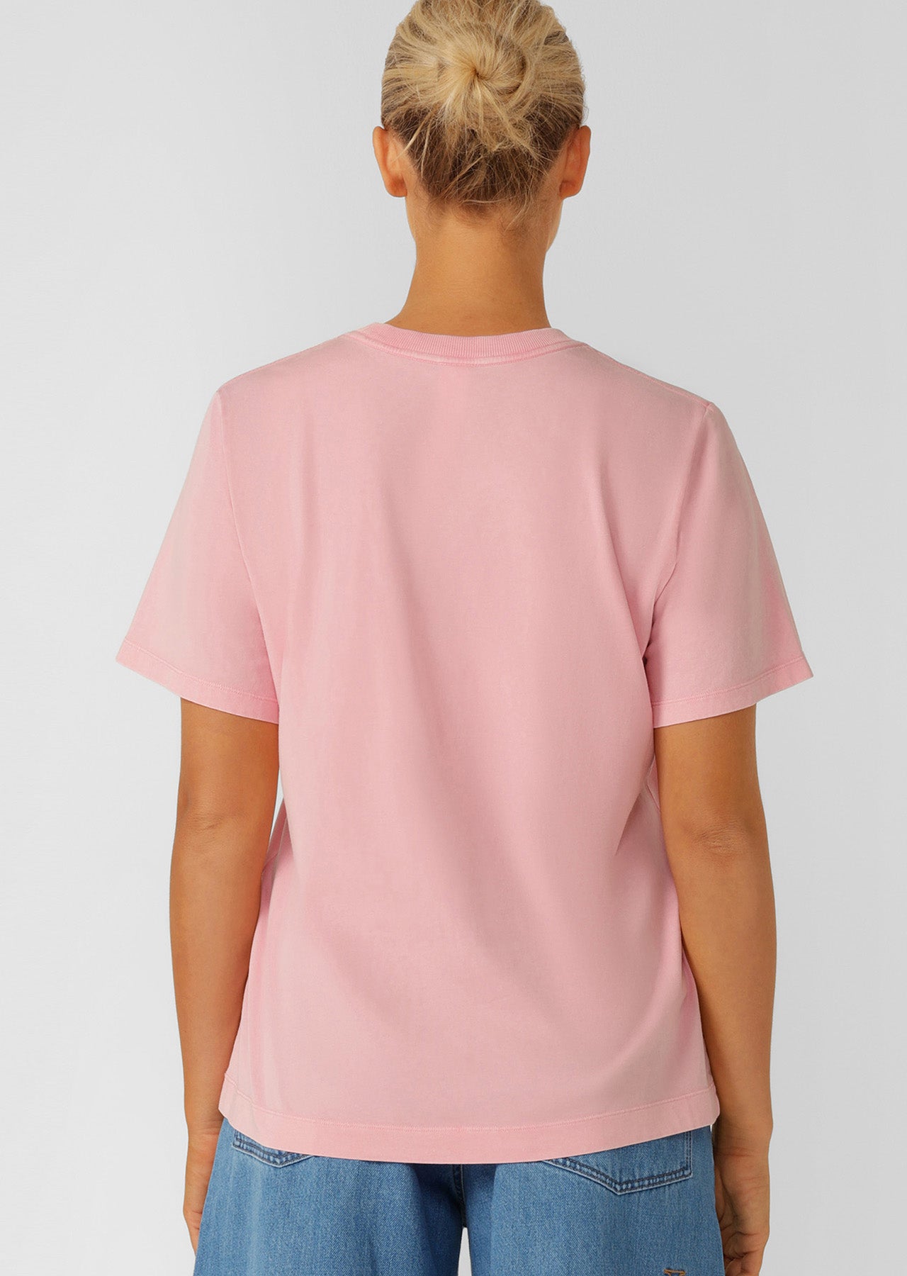 Lorna Jane Beach Club Washed Relaxed T-Shirt - Washed Strawberry Lemonade