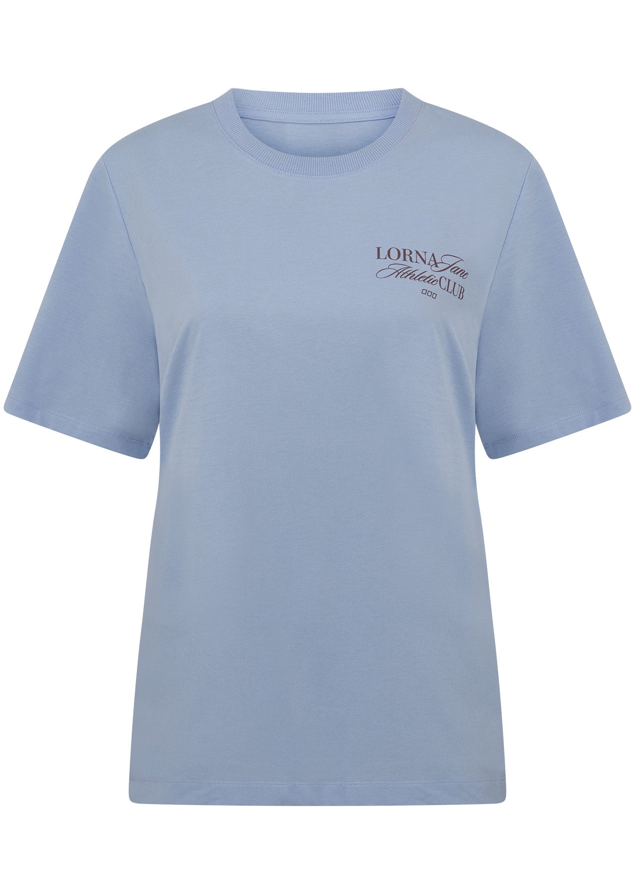 Lorna Jane Athletic Club Relaxed T-shirt - Oxford Blue