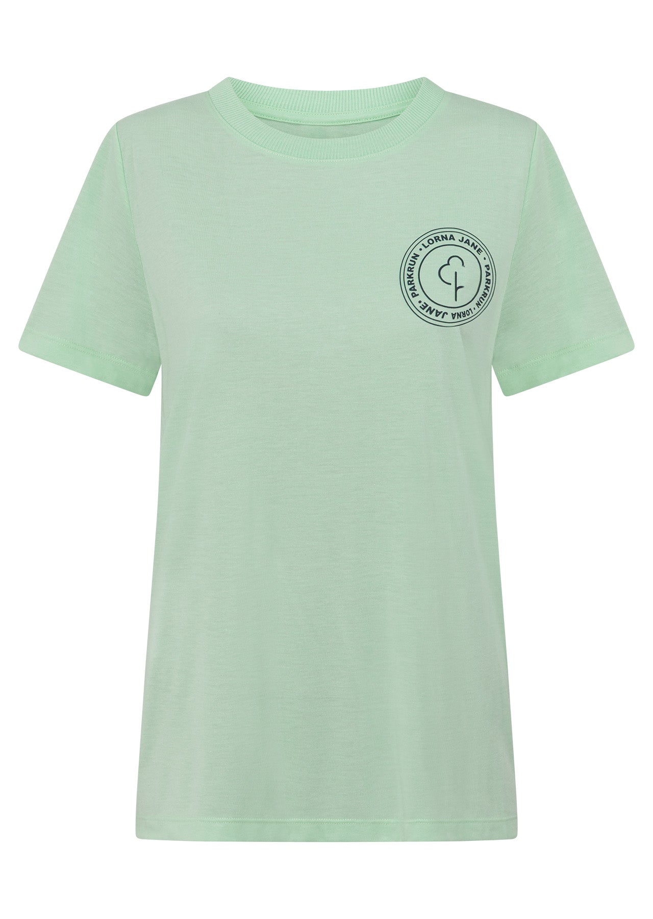Lorna Jane parkrun T-Shirt - Mint Cream
