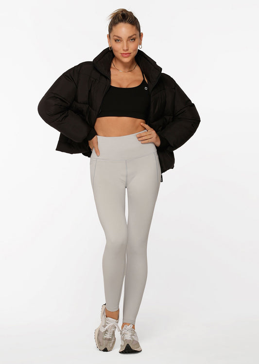 Lorna Jane Amy Winter Thermal Phone Pocket Tech Leggings - Galaxy