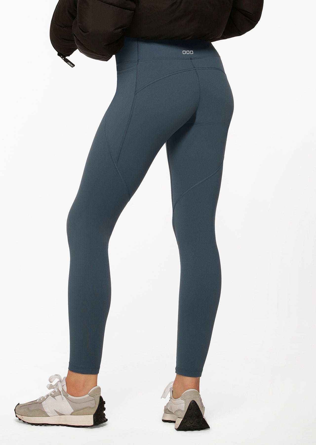 Lorna Jane Amy Winter Thermal Phone Pocket Tech Leggings - Pale Indigo