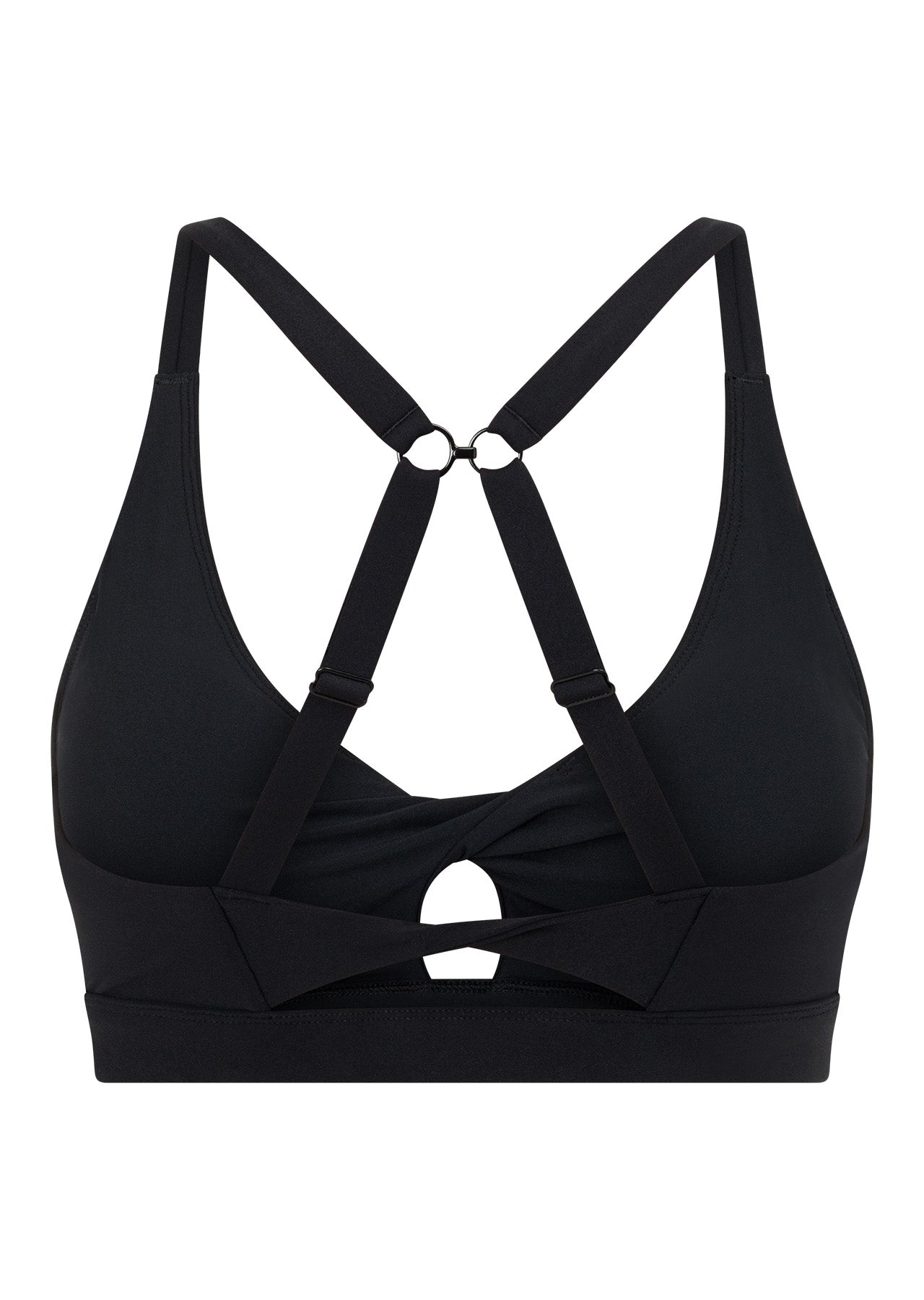 Lorna Jane Wild Side Sports Bra - Black