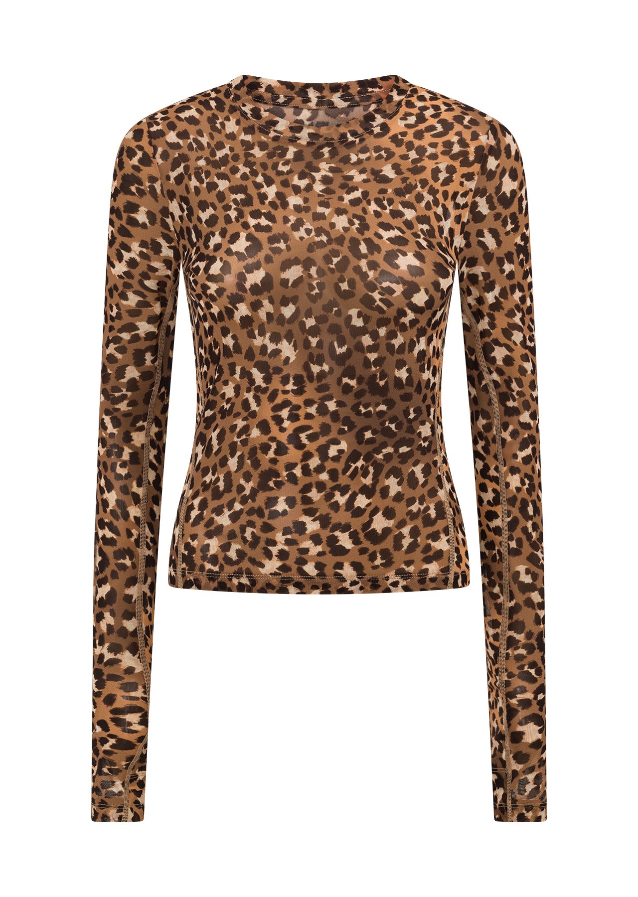 Lorna Jane Wild Side Mesh Long Sleeve Top - Wild Side Print