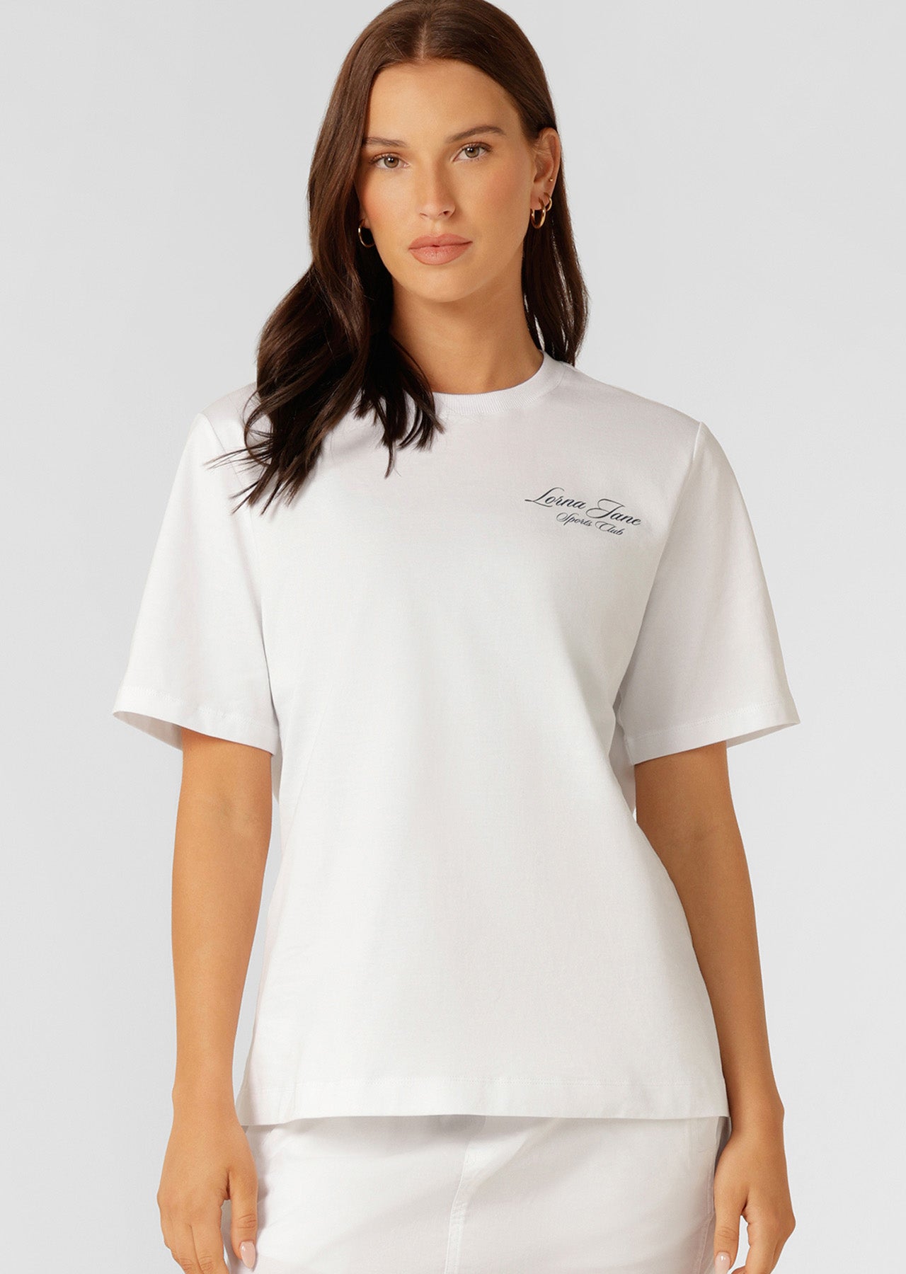 Lorna Jane Wellness Retreat Relaxed T-Shirt - White