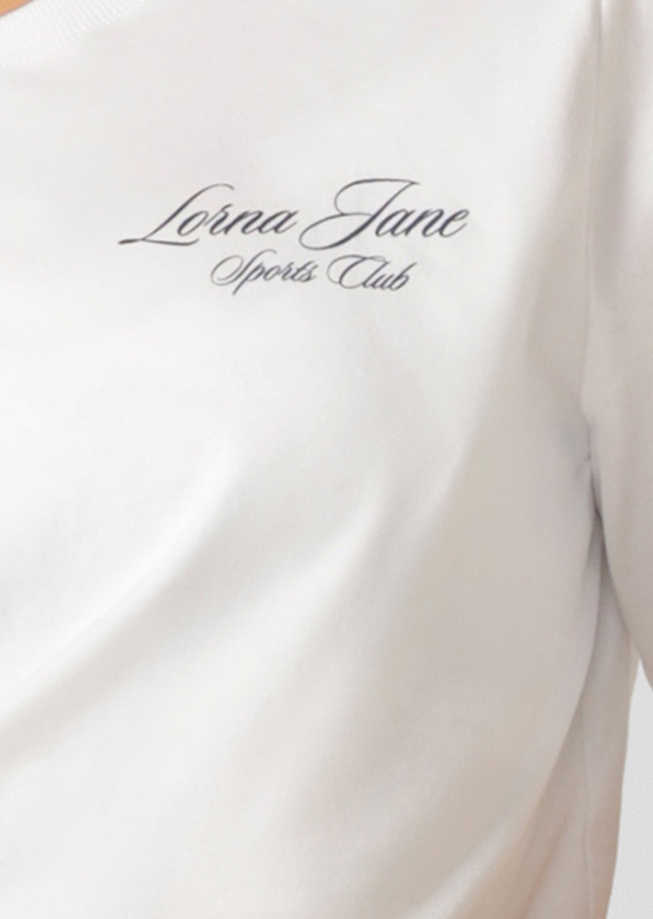 Lorna Jane Wellness Retreat Relaxed T-Shirt - White