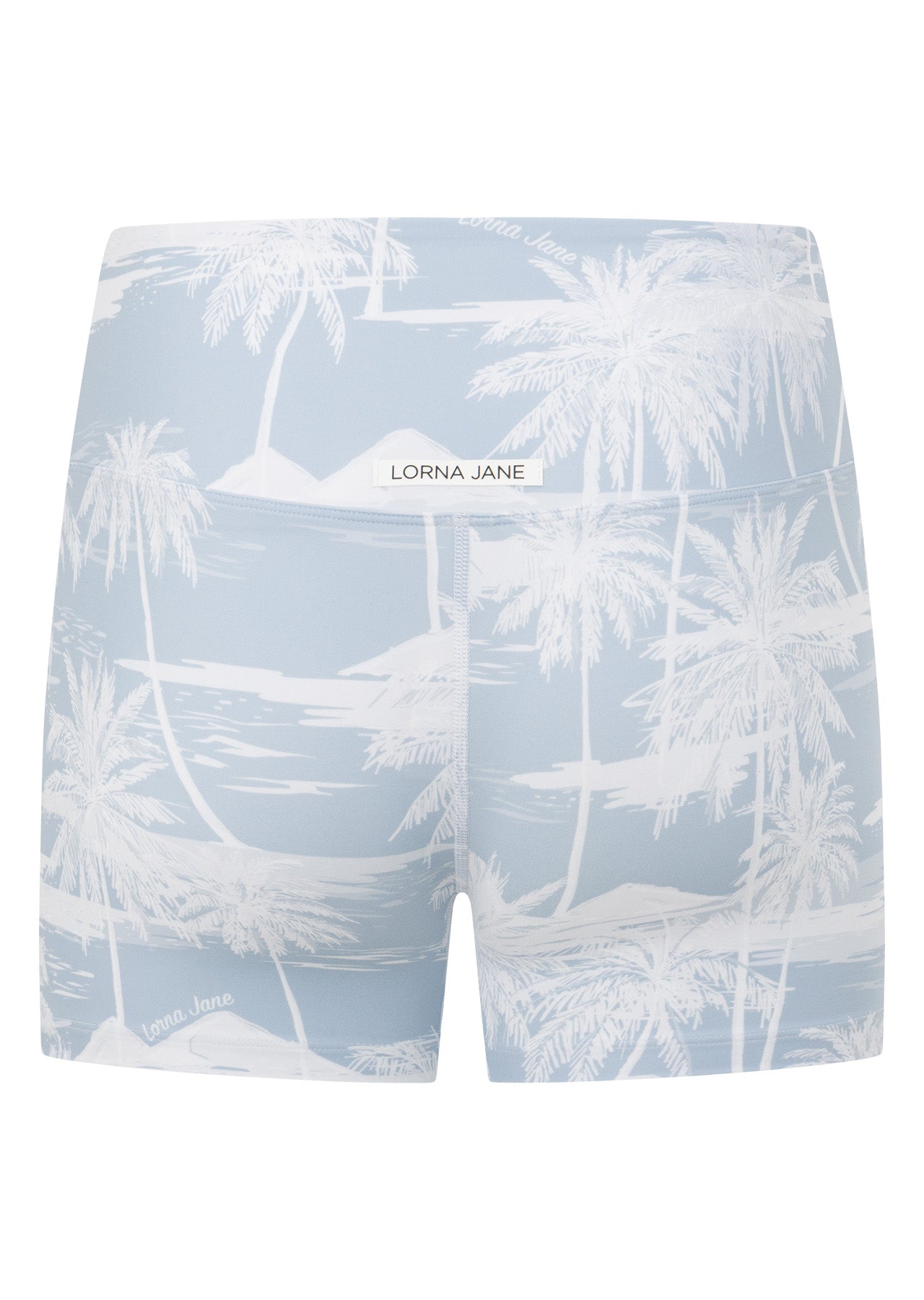 Lorna Jane Aloha 9cm Bike Shorts - Aloha Blues Print