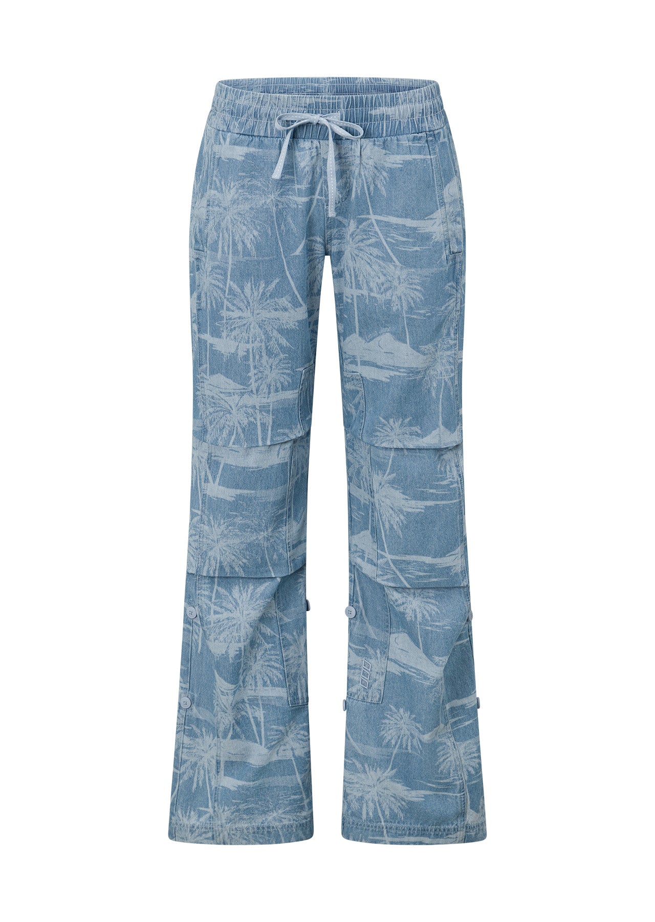 Lorna Jane Aloha Denim Flashdance Pant - Aloha Blues Print