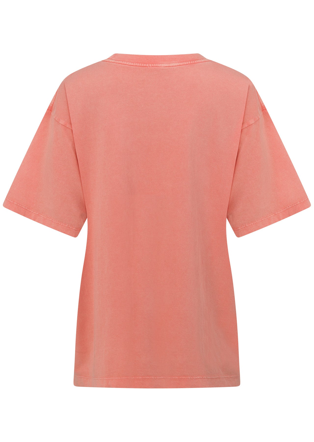 Lorna Jane Vacation Washed Boyfriend T-Shirt - Washed Sunkissed Melon