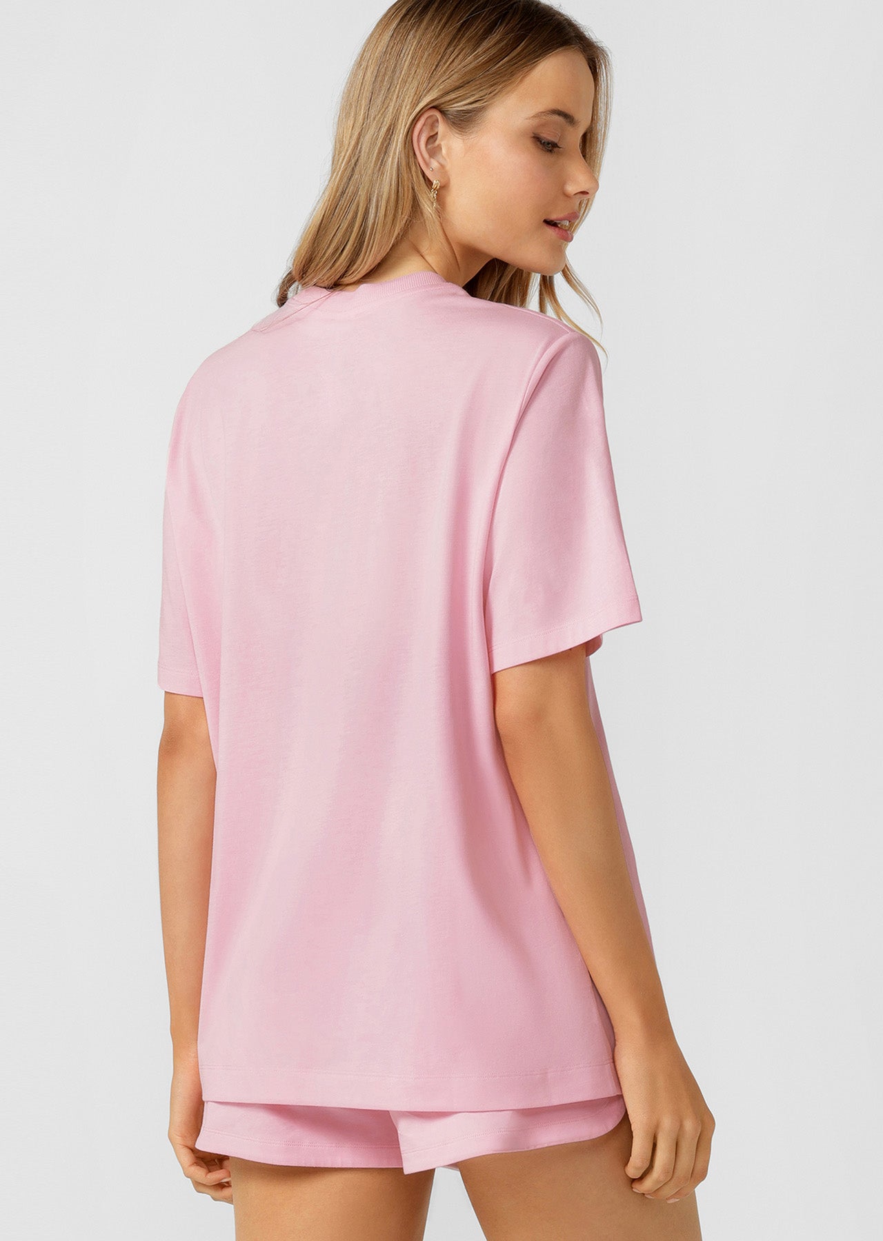 Lorna Jane Heritage Athletic Club Relaxed T-Shirt - Sweet Pink