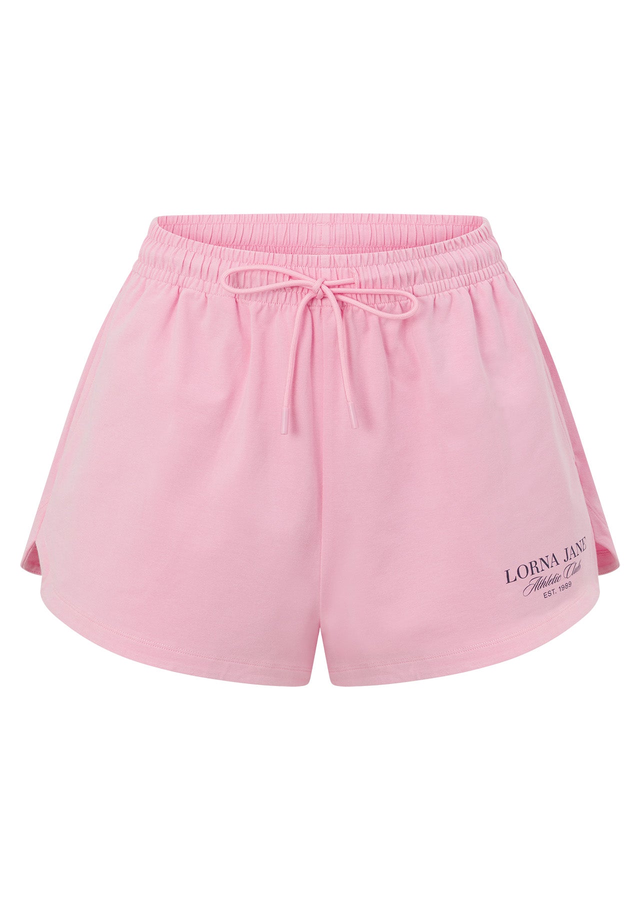 Lorna Jane Heritage Athletic Club Relaxed Shorts - Sweet Pink