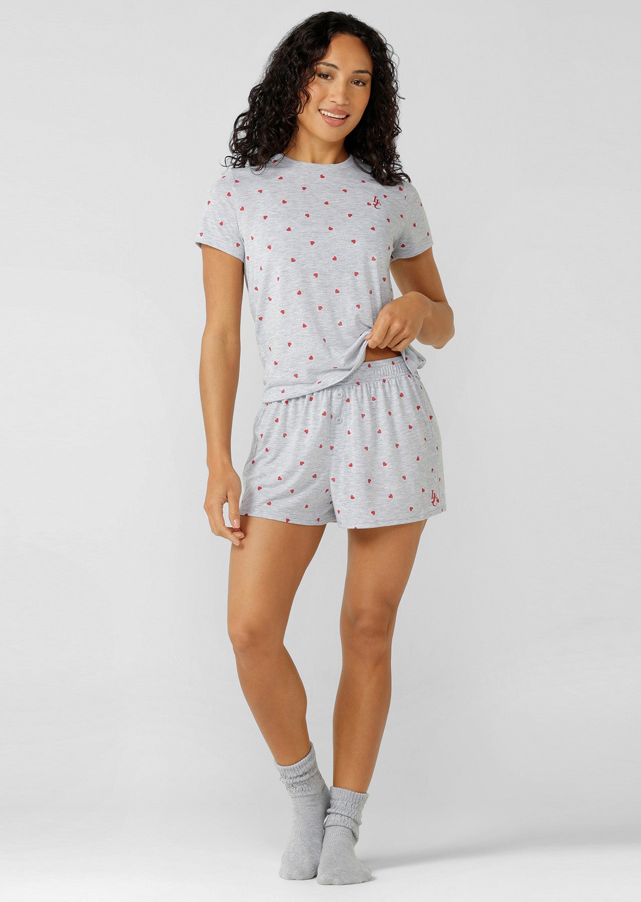 Lorna Jane Queen Of Hearts T-Shirt - Heart Print