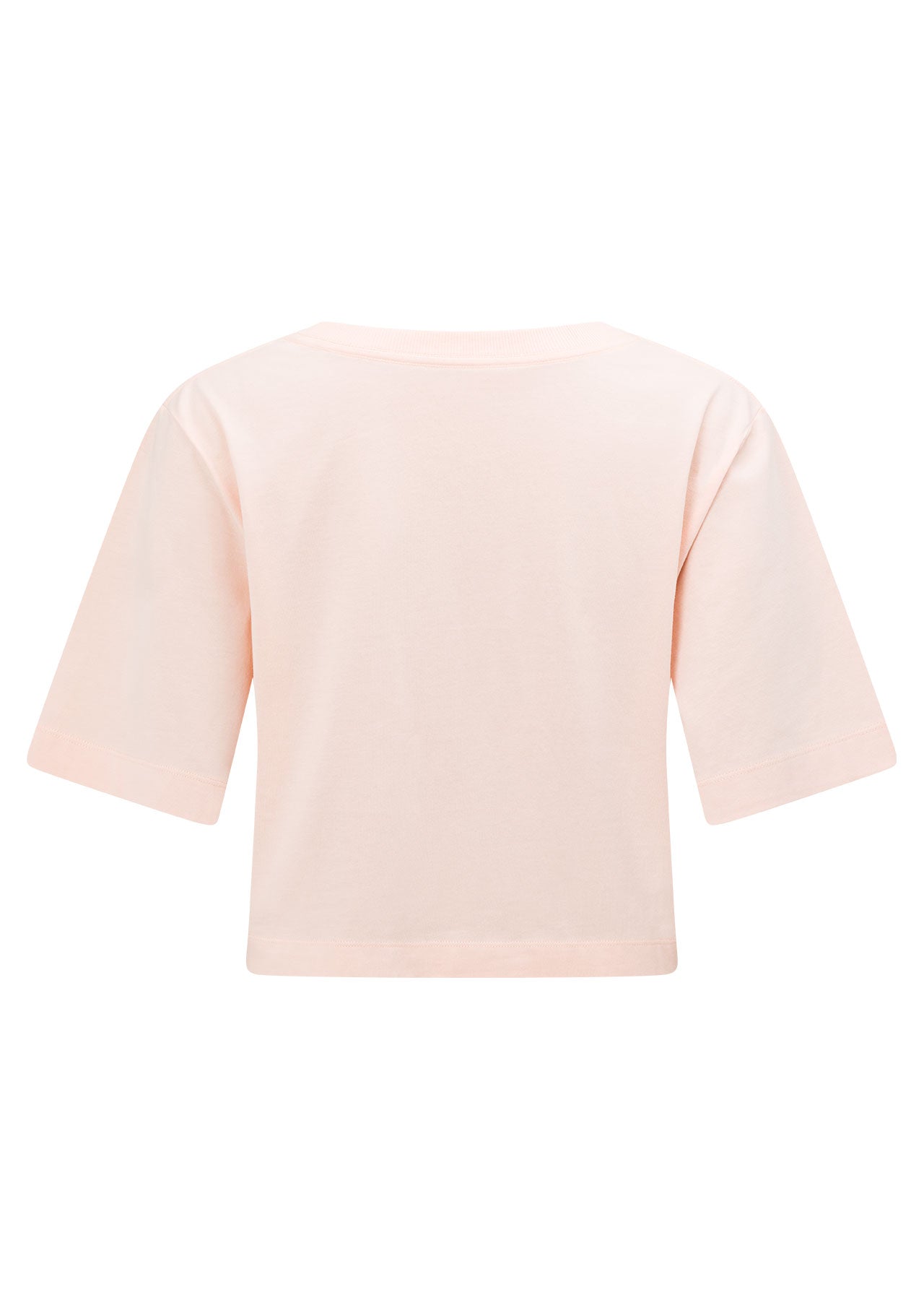 Lorna Jane Athletic Department Oversized Cropped Tee - Pale Peach