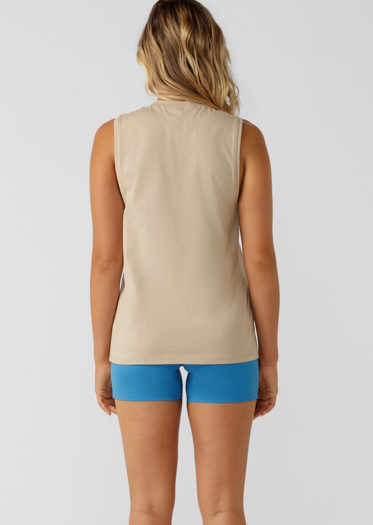 Lorna Jane Athletic Transdry Muscle Tank - Off White