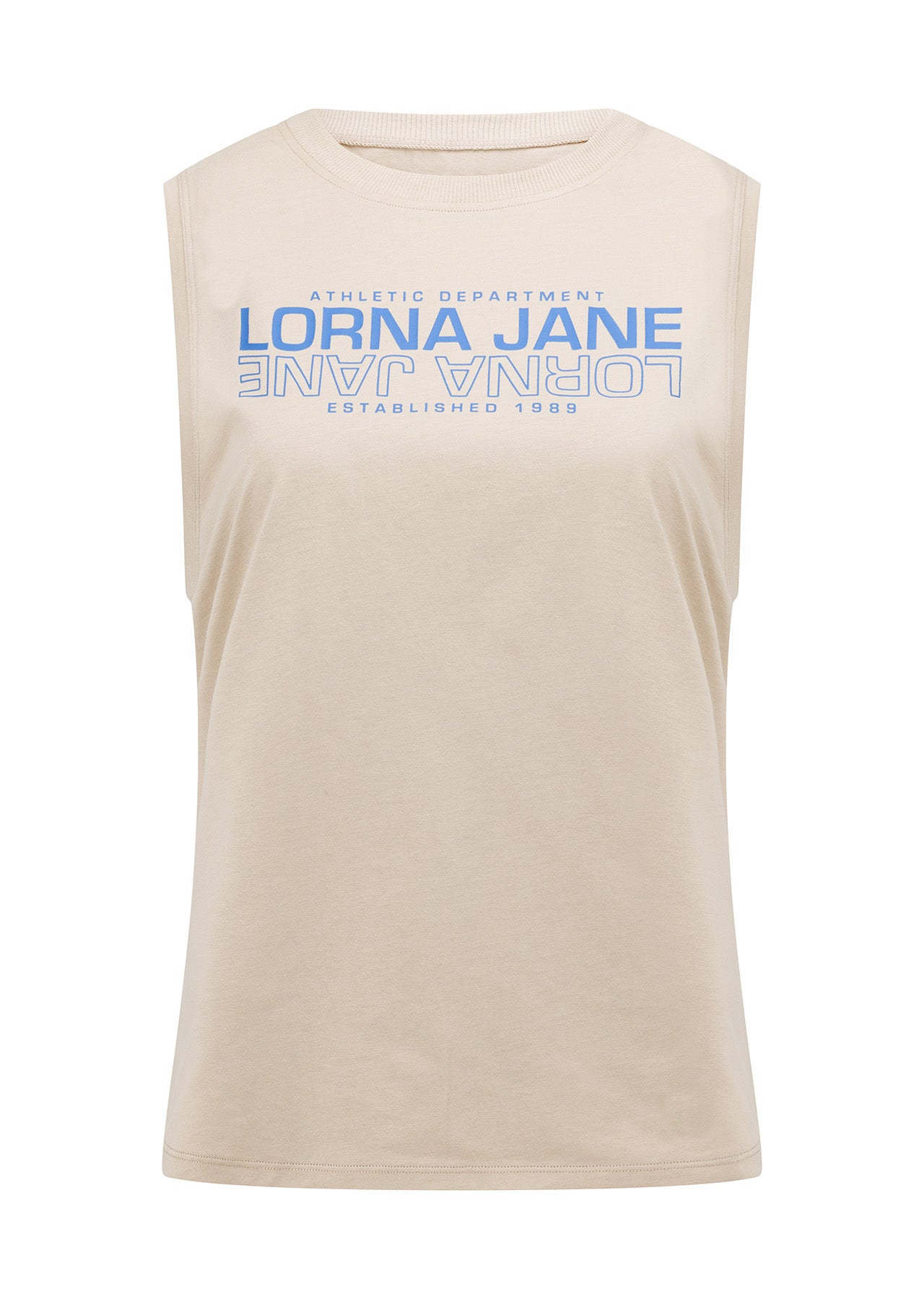 Lorna Jane Athletic Transdry Muscle Tank - Off White