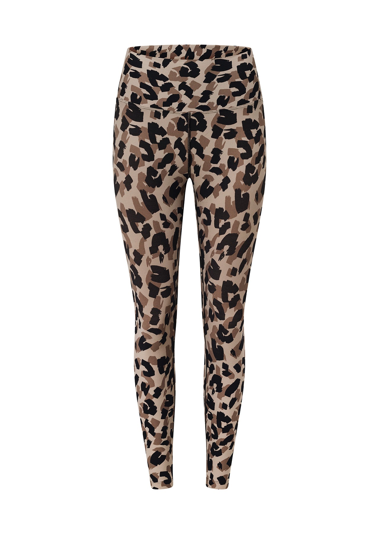 Lorna Jane Abstract Animal Excel Ankle Biter Leggings - Abstract Cheetah Print