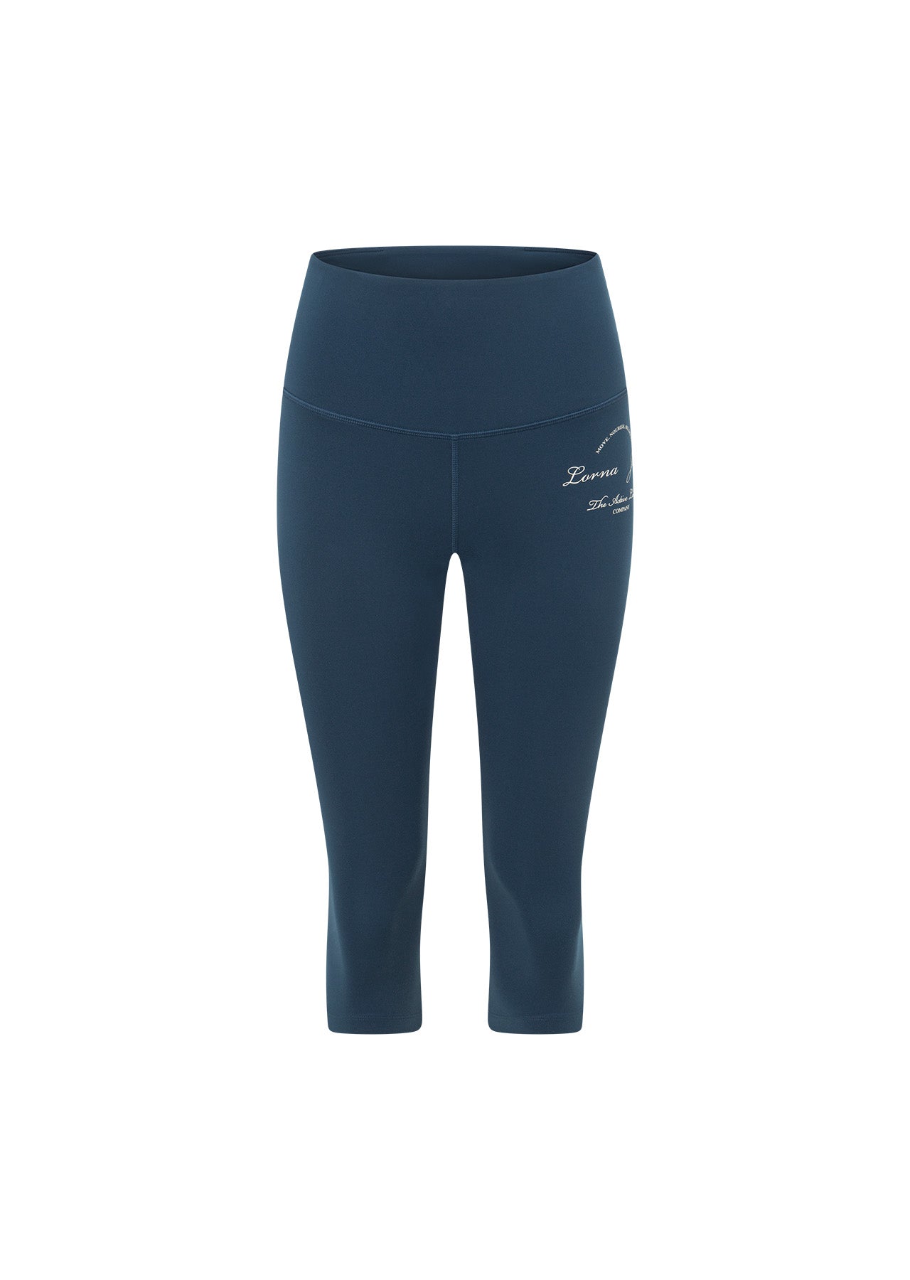 Lorna Jane Active Living 3/4 Capri Leggings - Pale Indigo