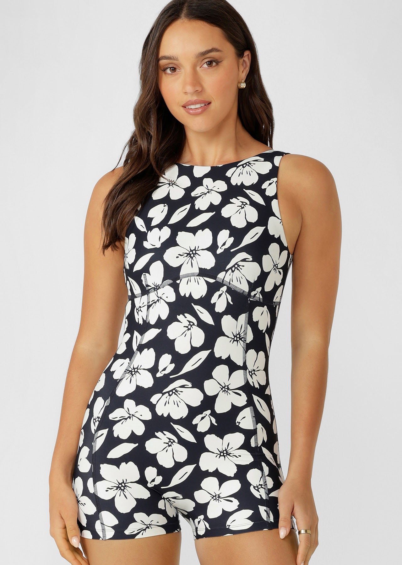 Lorna Jane Malibu Paddlesuit - Malibu Floral Print