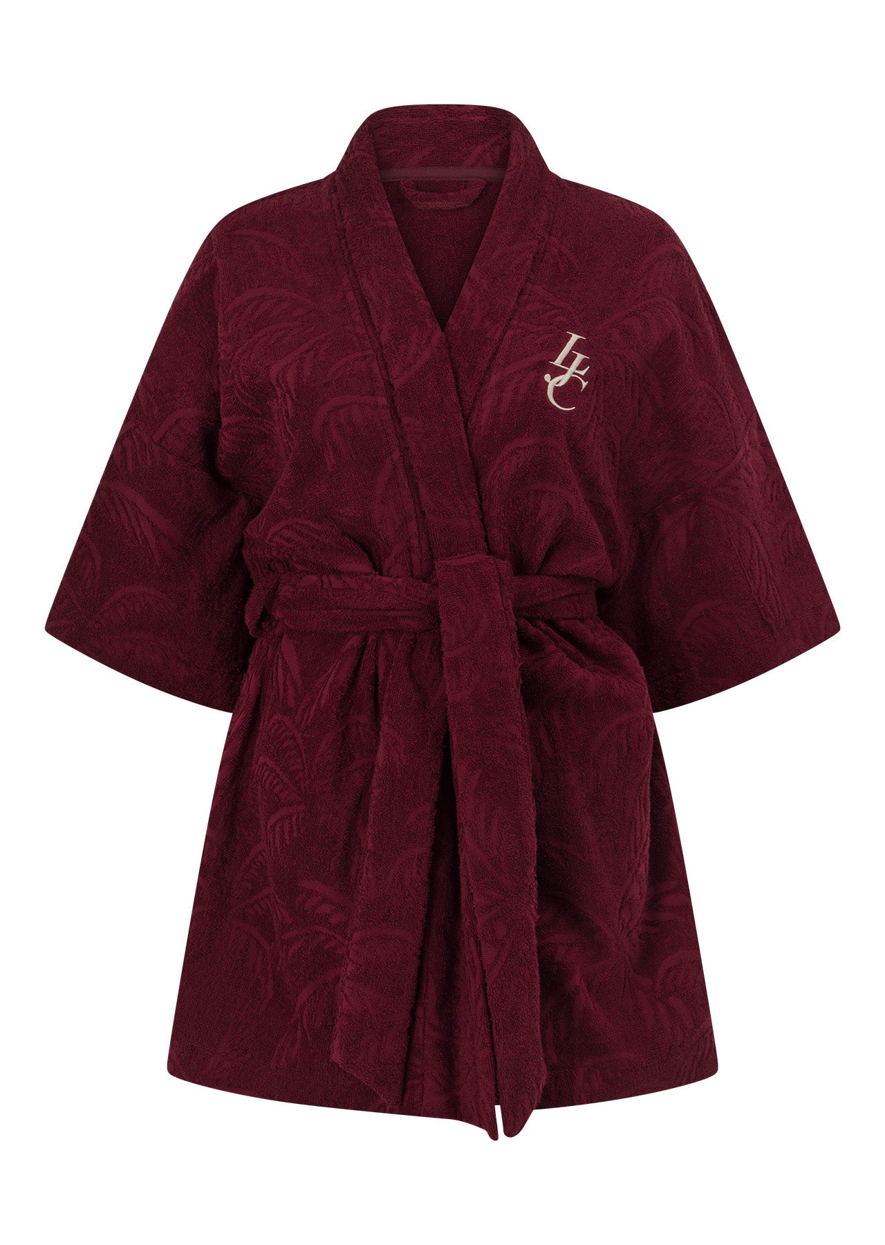 Lorna Jane Calypso Terry Robe - Cranberry
