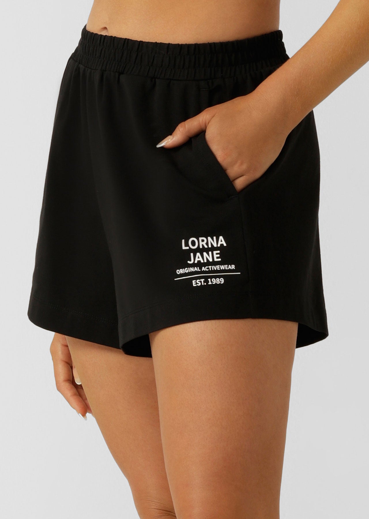 Lorna Jane Weekender Walk Short - Black