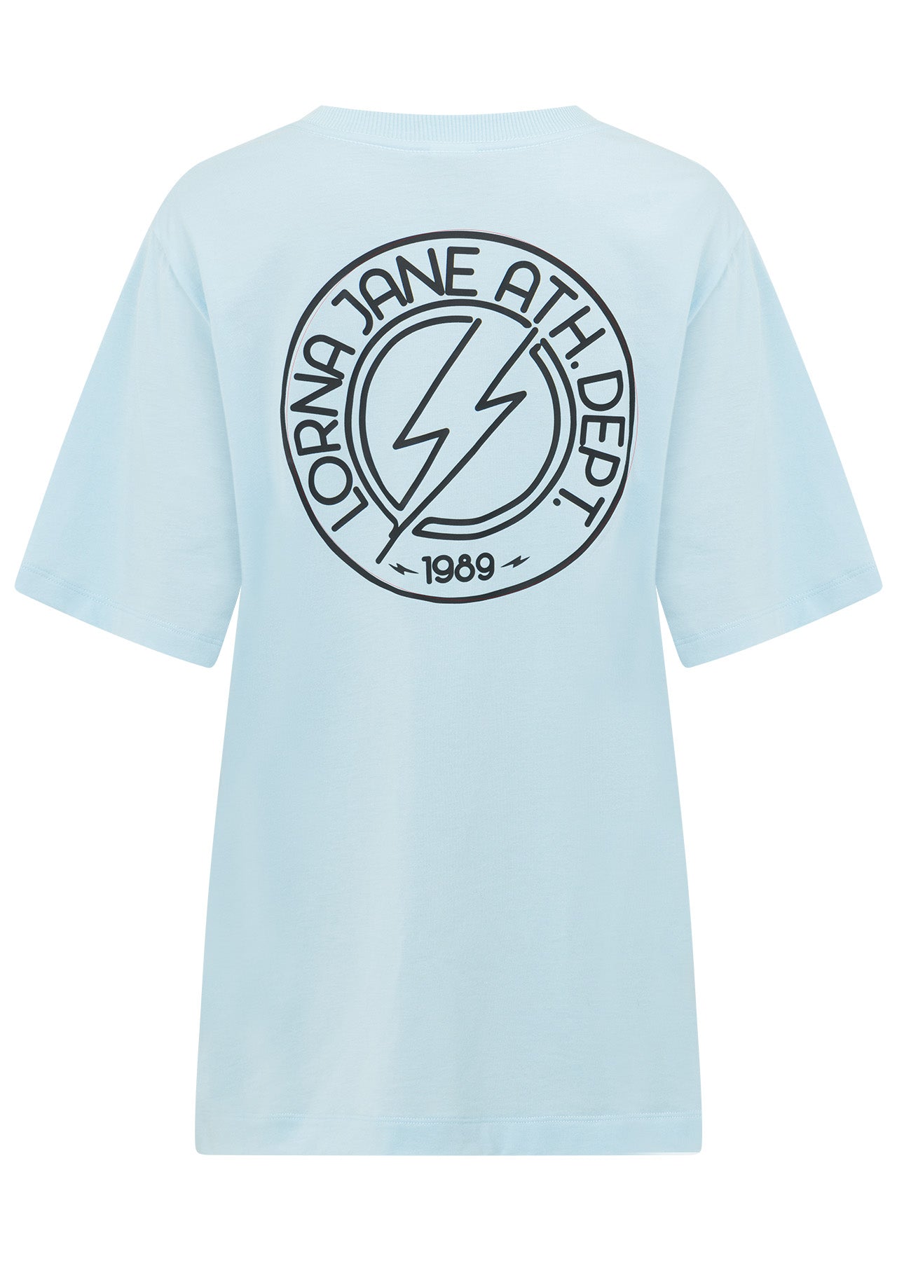 Lorna Jane Ziggy Relaxed Tee - Crystal Blue