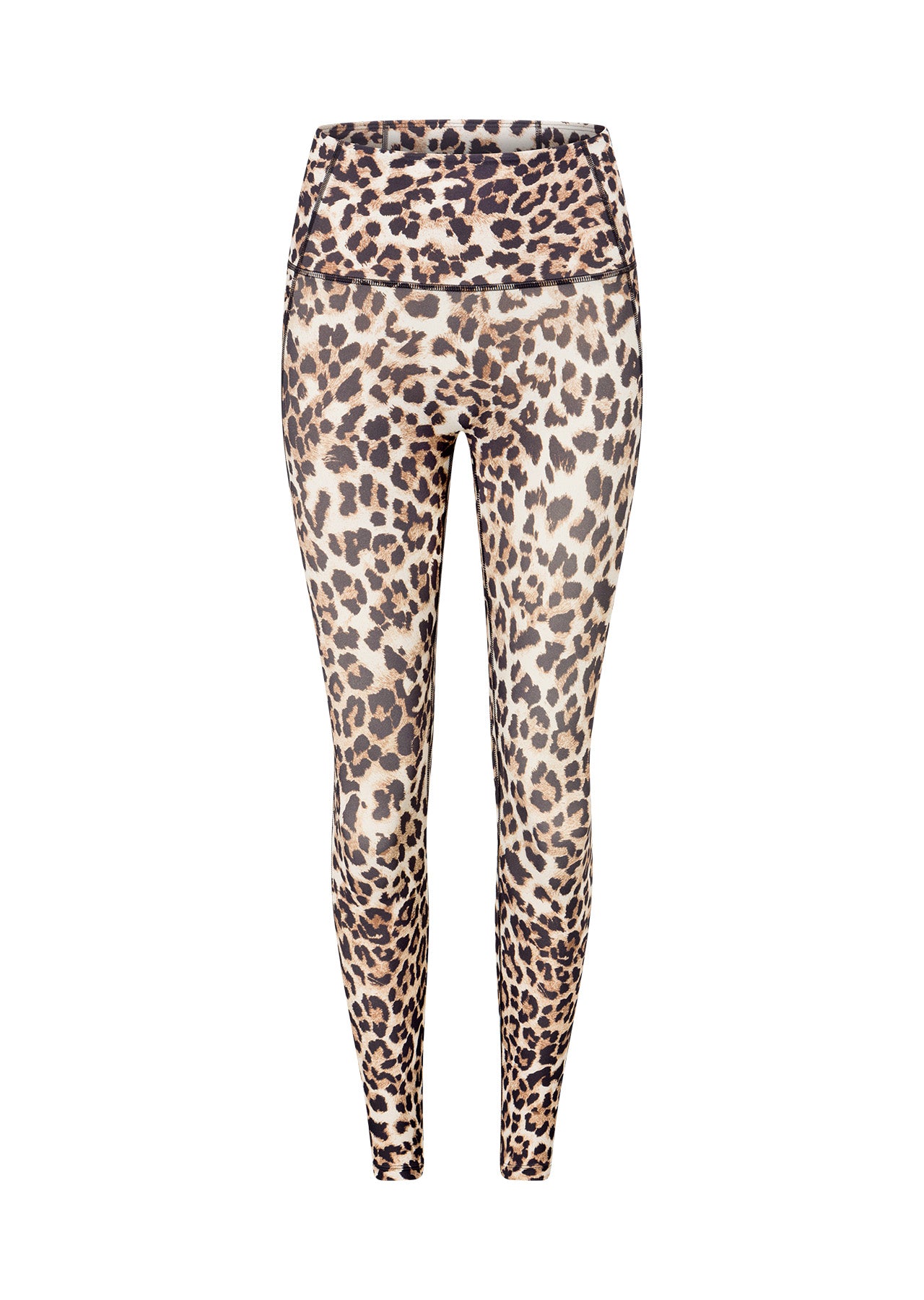 Lorna Jane Wildcat Hi-Fold No Ride Ankle Biter Leggings - Wildcat Print