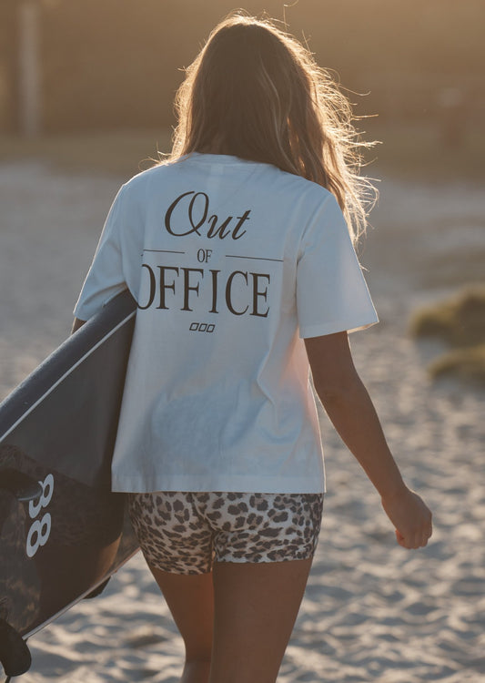 Lorna Jane Out Of Office Relaxed T-shirt - Porcelain