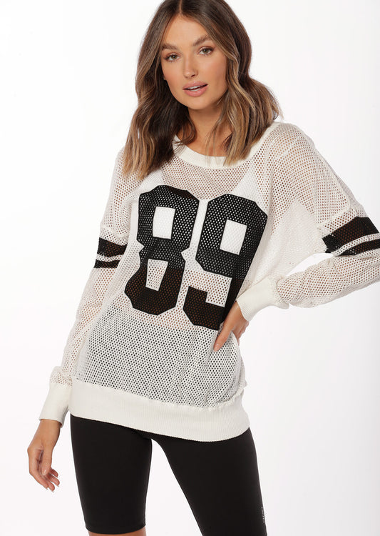 Lorna Jane 89 Knit - White/Black