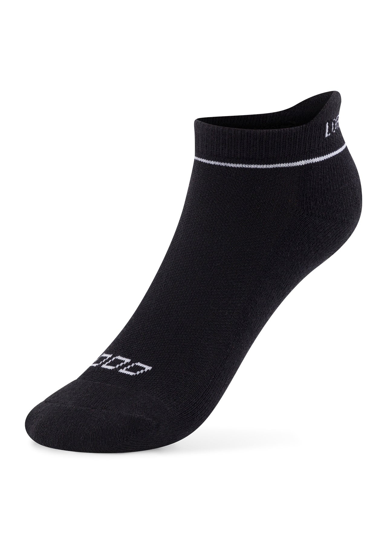 Lorna Jane 2PK LJ Running Socks - Black & White