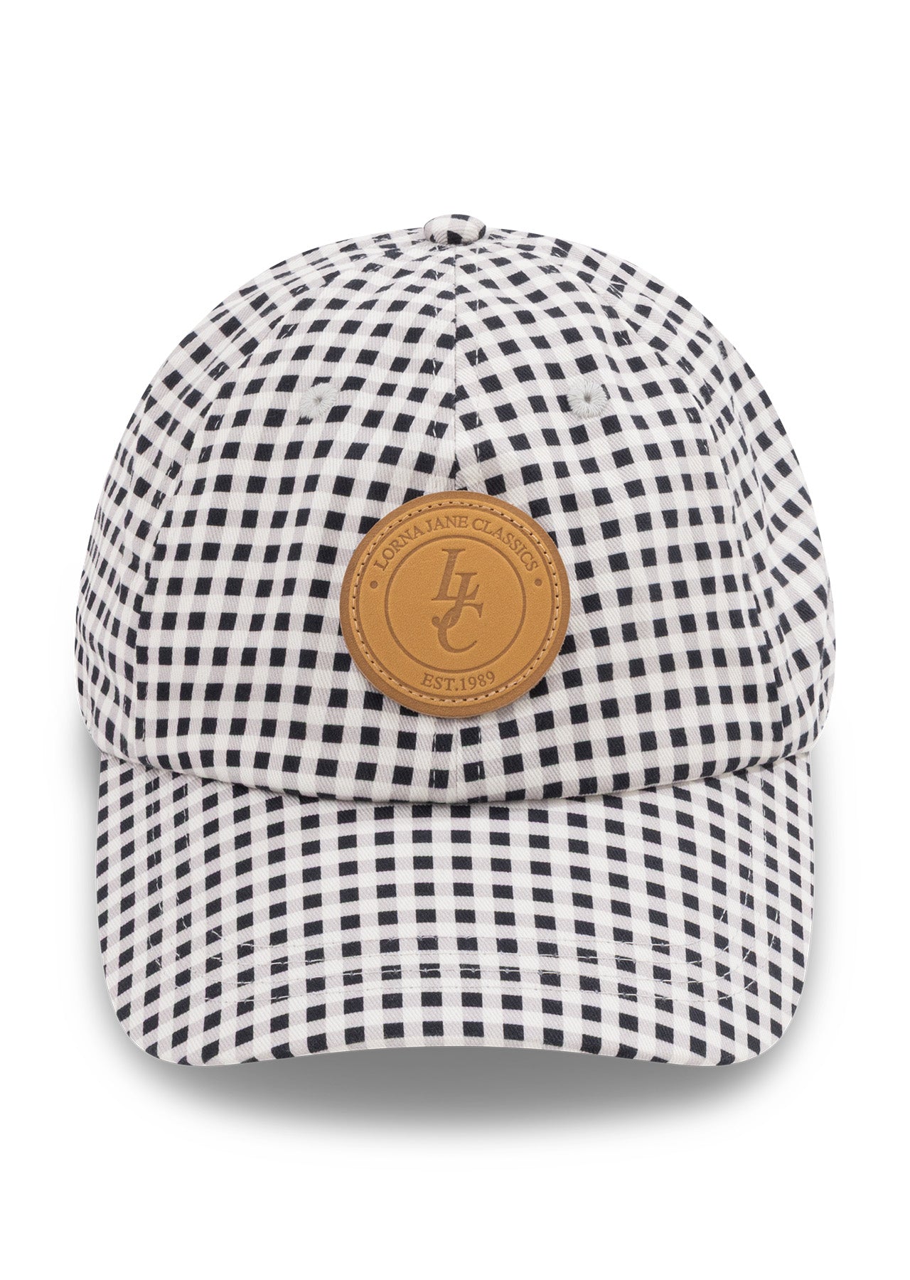 Lorna Jane LJC Heritage Check Cap - Midnight Blue Check Print
