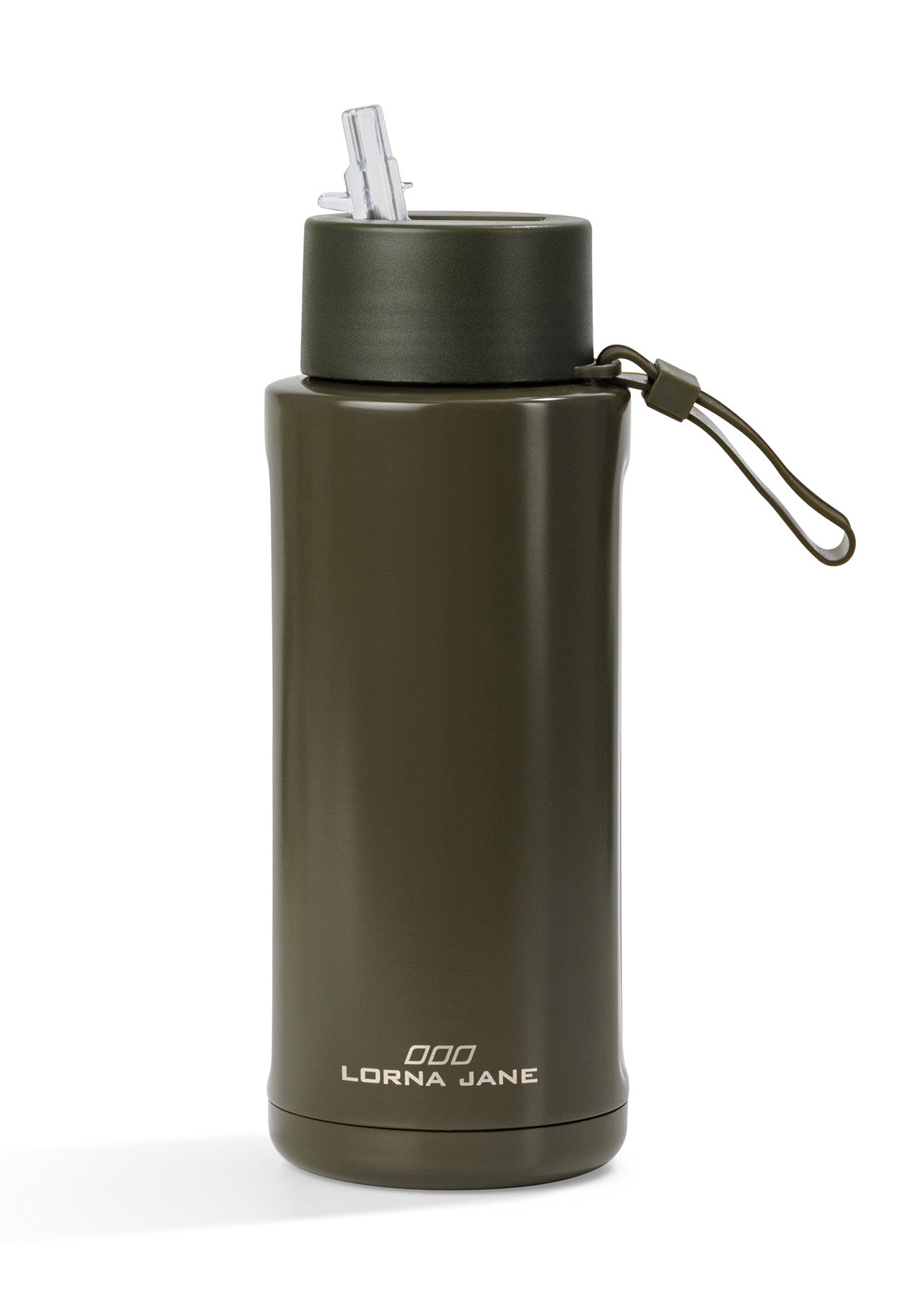 Lorna Jane Essential Insulated Water Bottle - Luxury Green