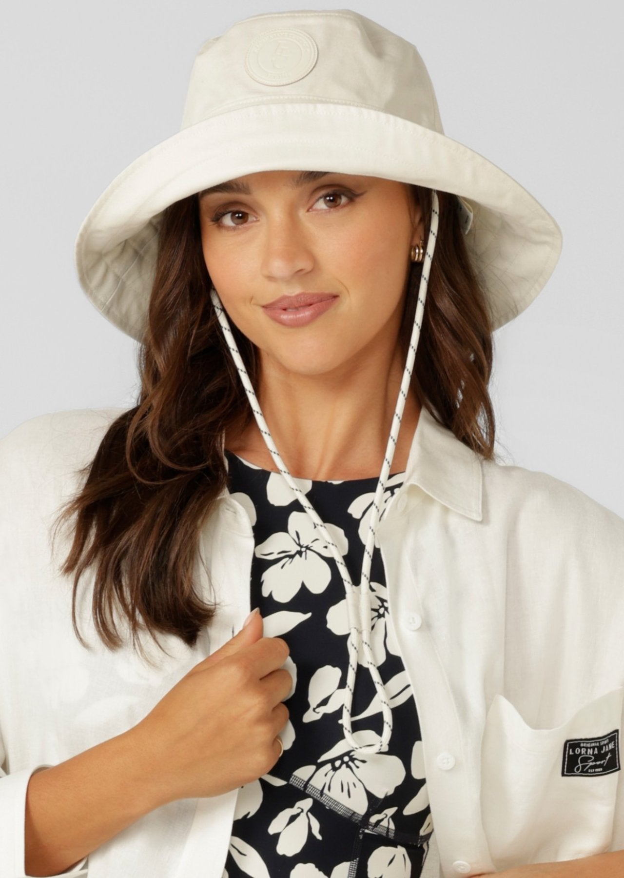 Lorna Jane Calypso Sun Hat - Cream