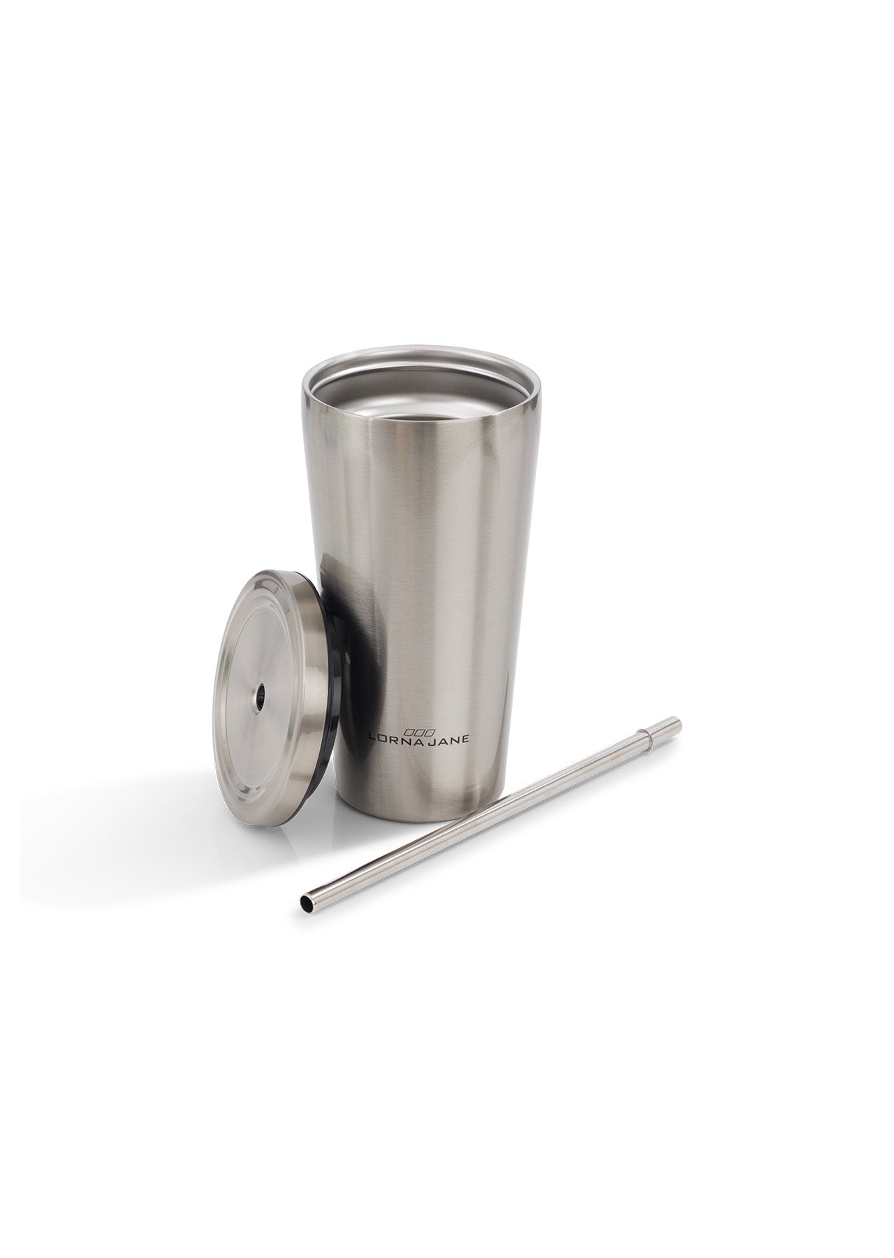 Lorna Jane Active Living Tumbler - Silver