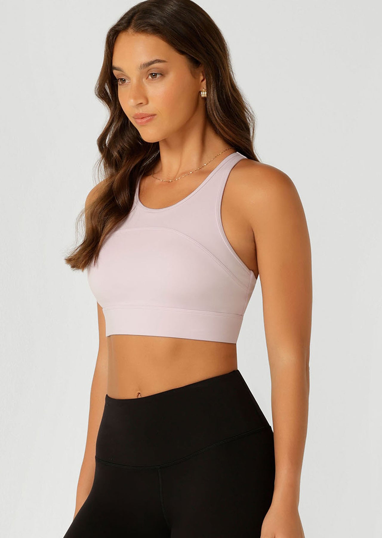 Lorna Jane Asset Sports Bra - Pale Orchid Lilac