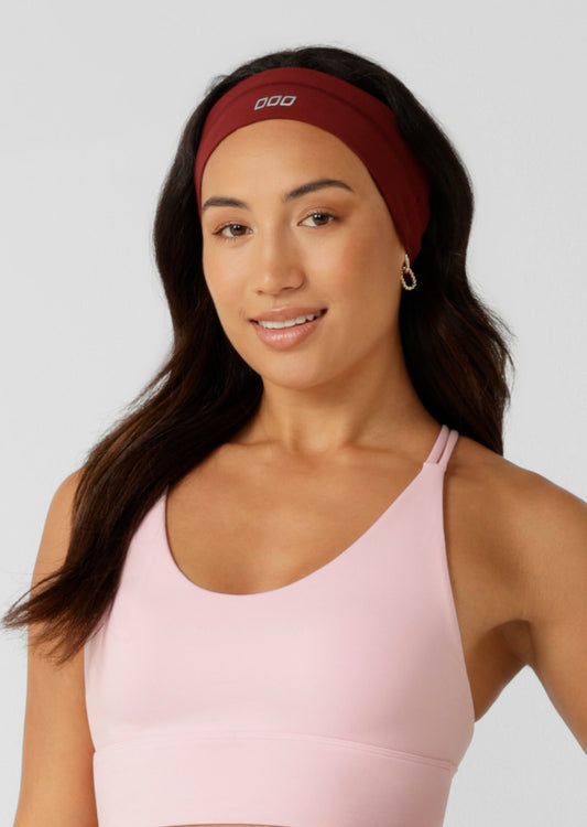 Lorna Jane LJ Active Headband - Merlot