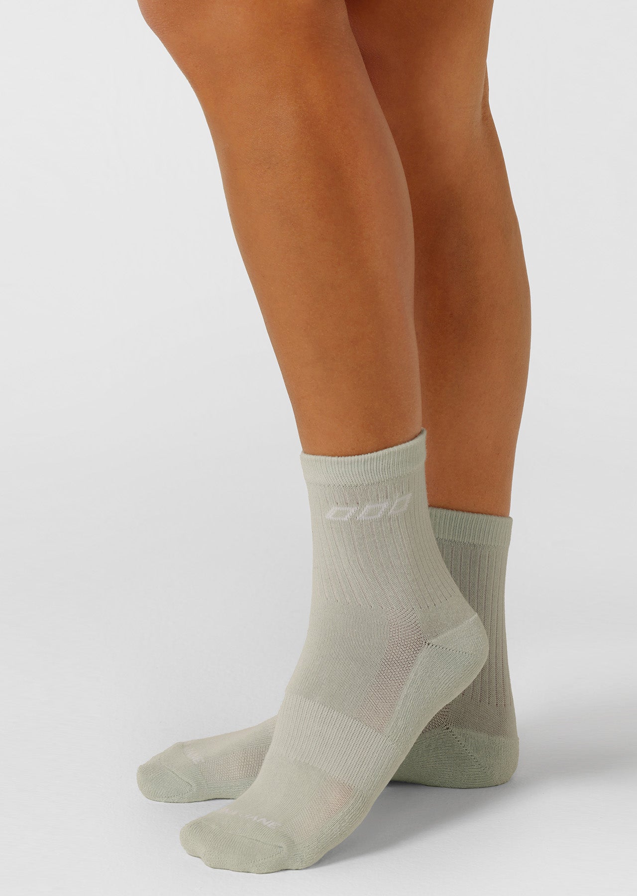 Lorna Jane LJ Quarter Crew Socks - Pastel Mint