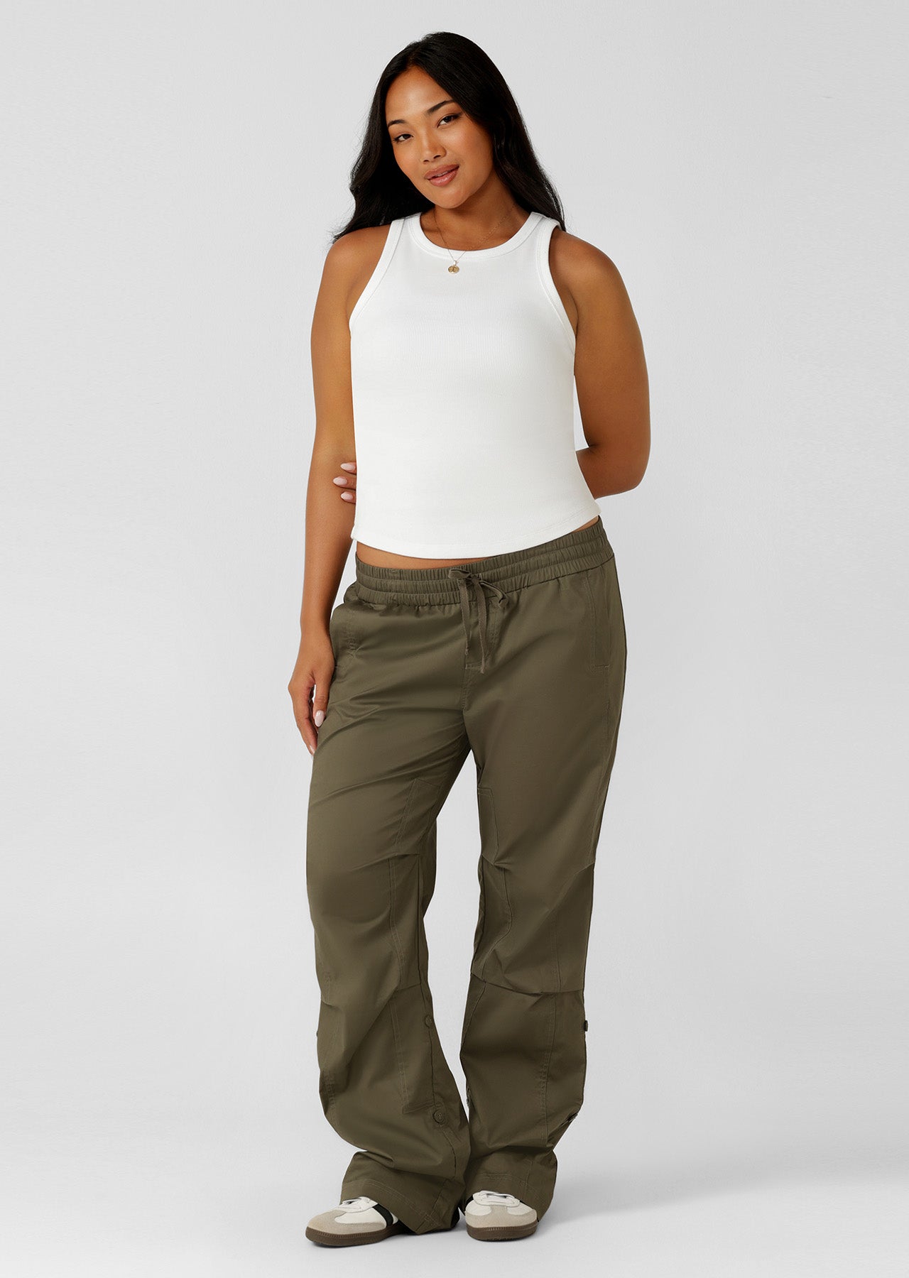 Lorna Jane Flashdance Pants - Khaki Haze