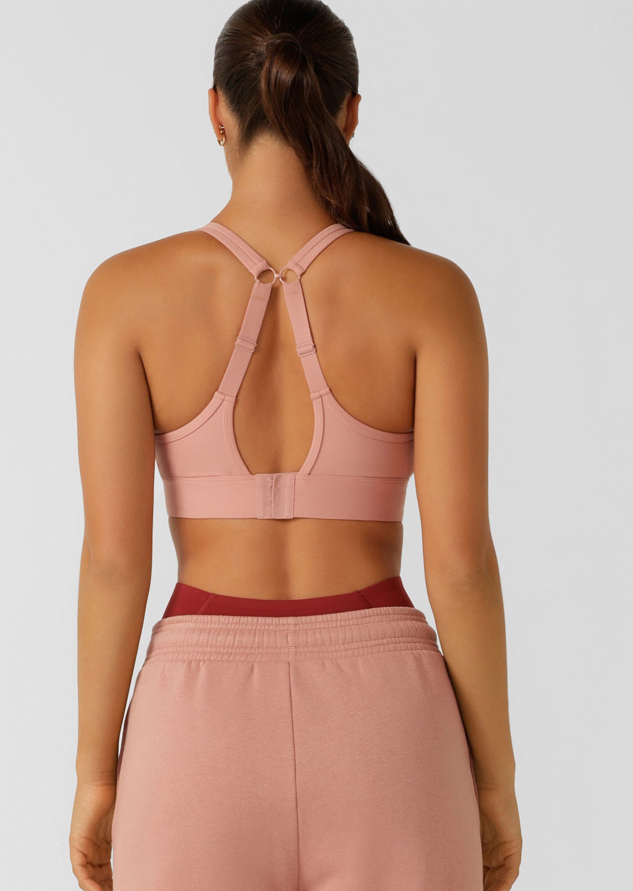 Lorna Jane Amy Maximum Support Sports Bra - Ash Rose