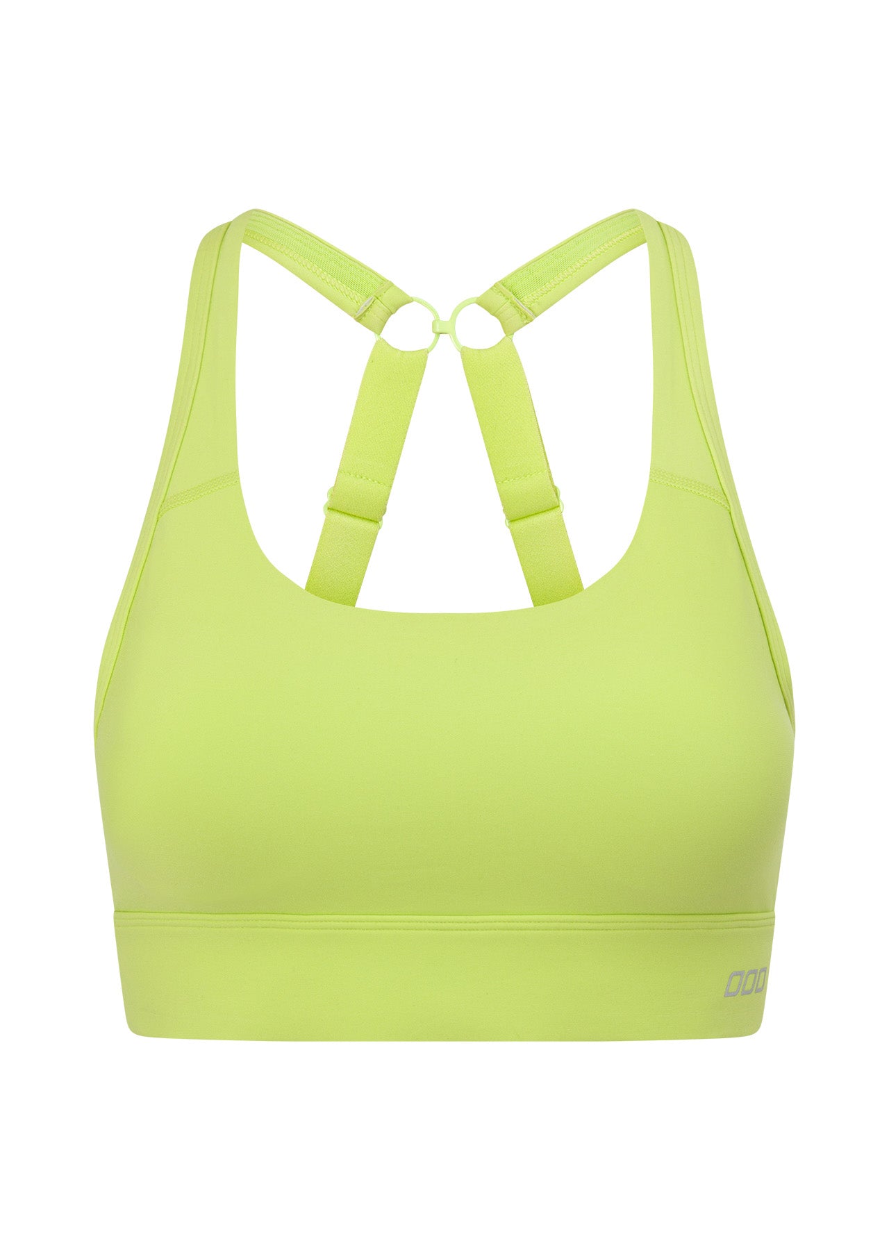 Lorna Jane Amy Maximum Support Sports Bra - Glow Green