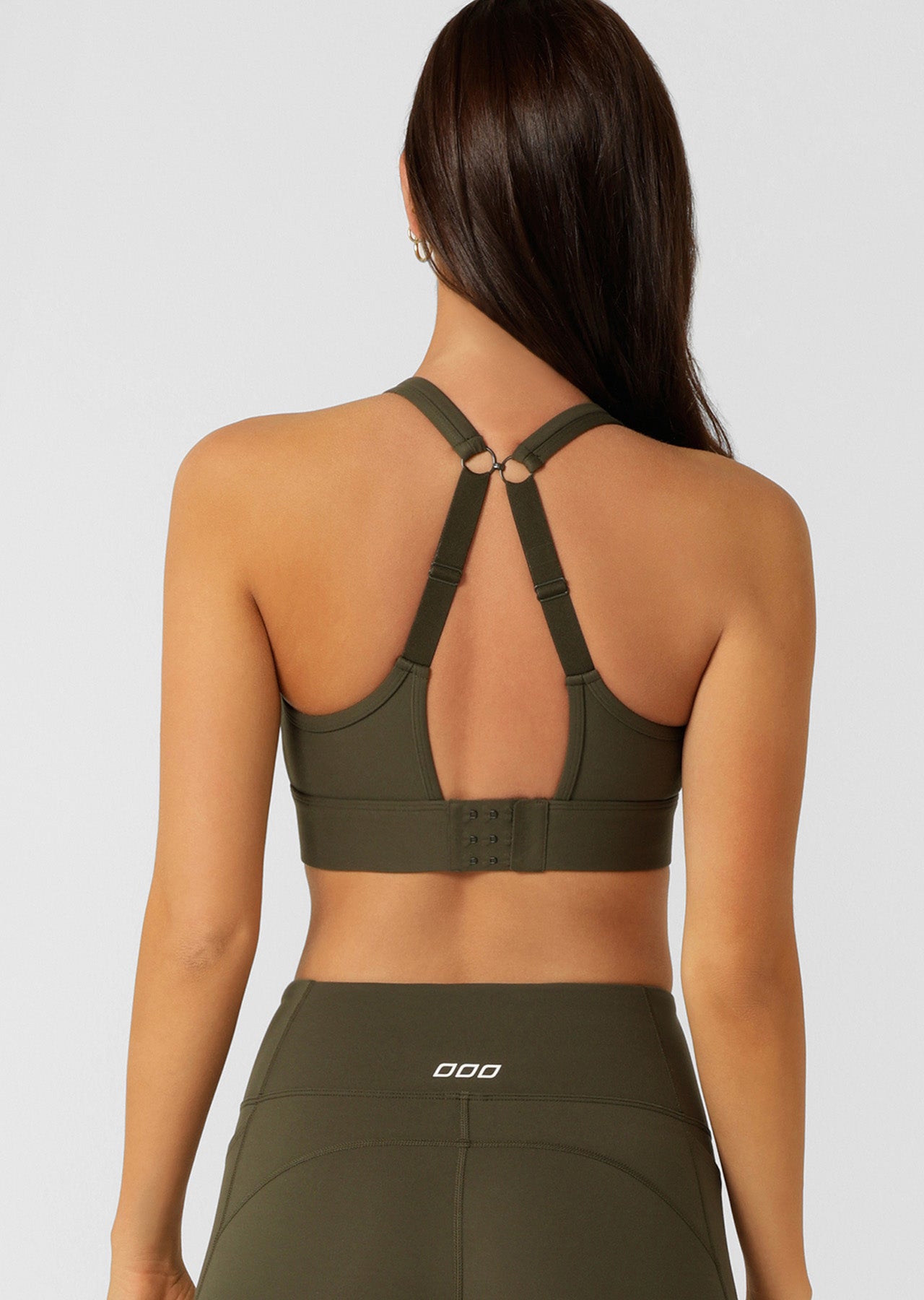 Lorna Jane Amy Maximum Support Sports Bra - Luxury Green