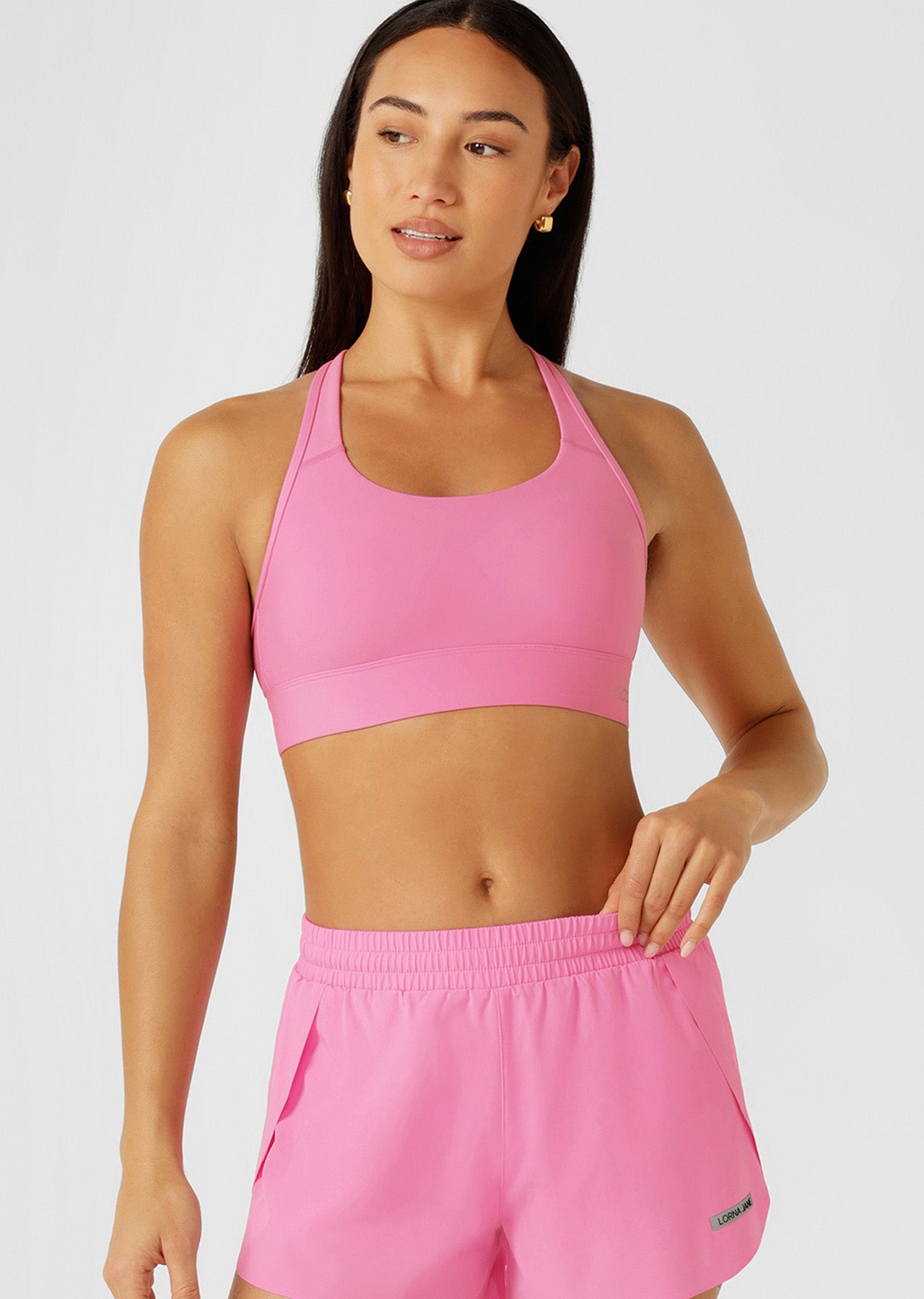 Lorna Jane Amy Maximum Support Sports Bra - Pink Mauve
