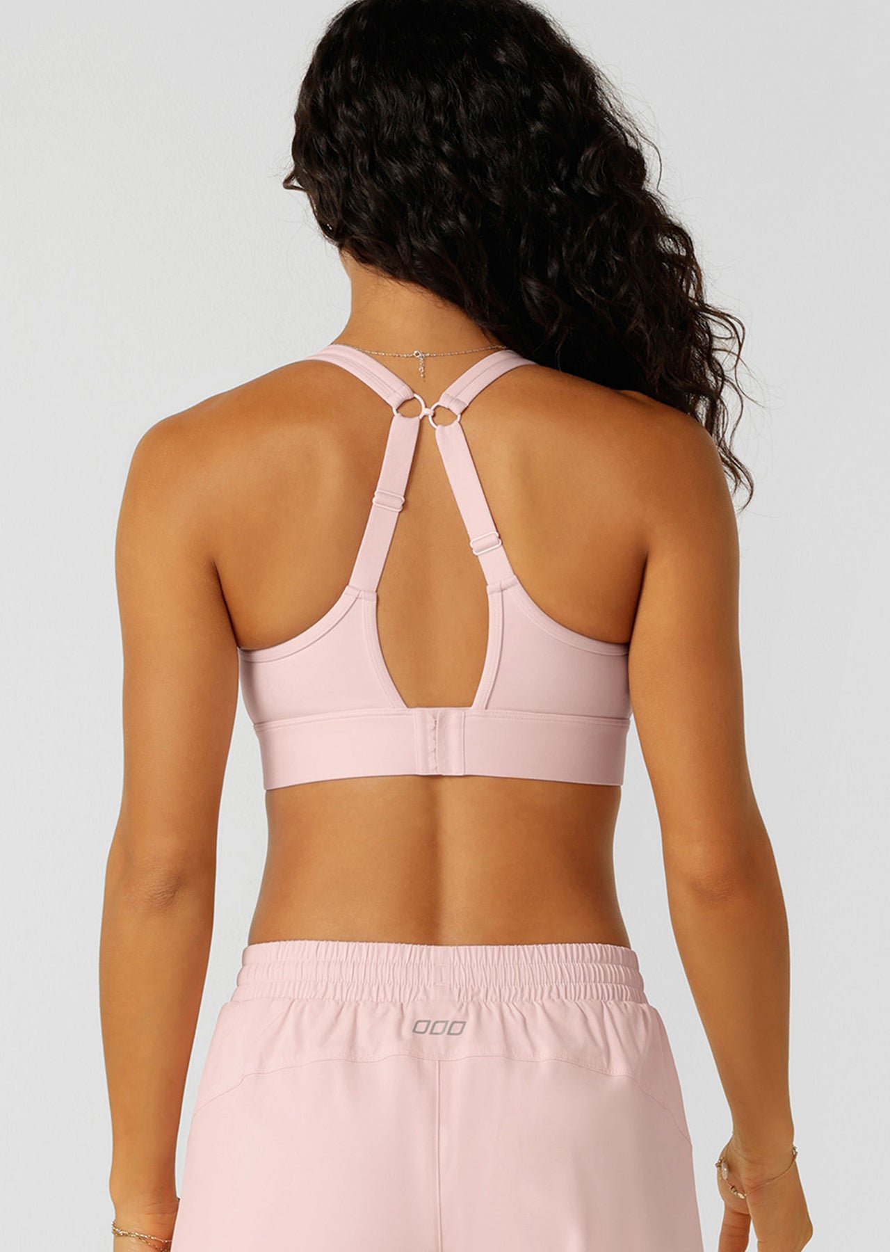 Lorna Jane Amy Maximum Support Sports Bra - Pale Peony