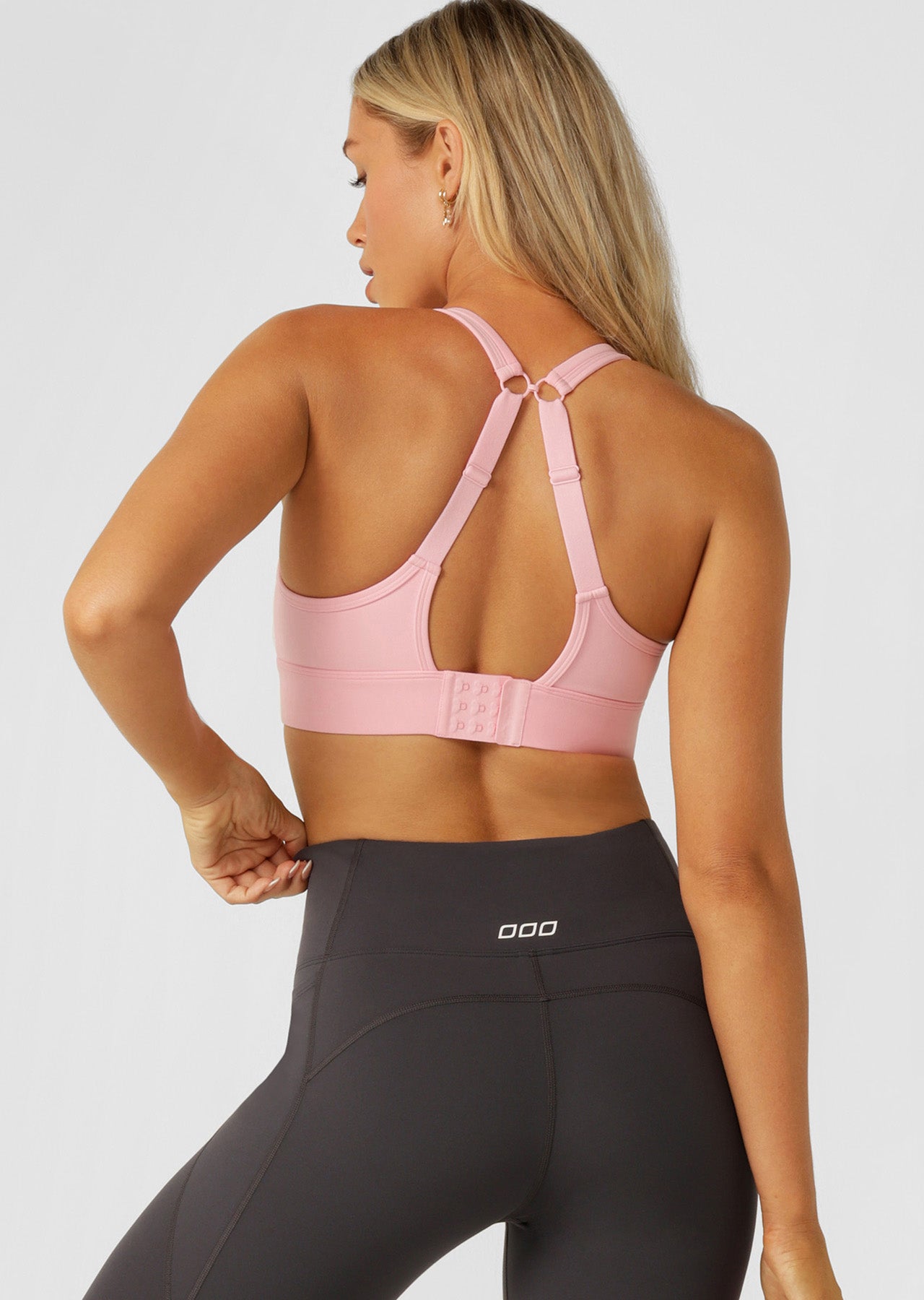 Lorna Jane Amy Maximum Support Sports Bra - Strawberry Lemonade