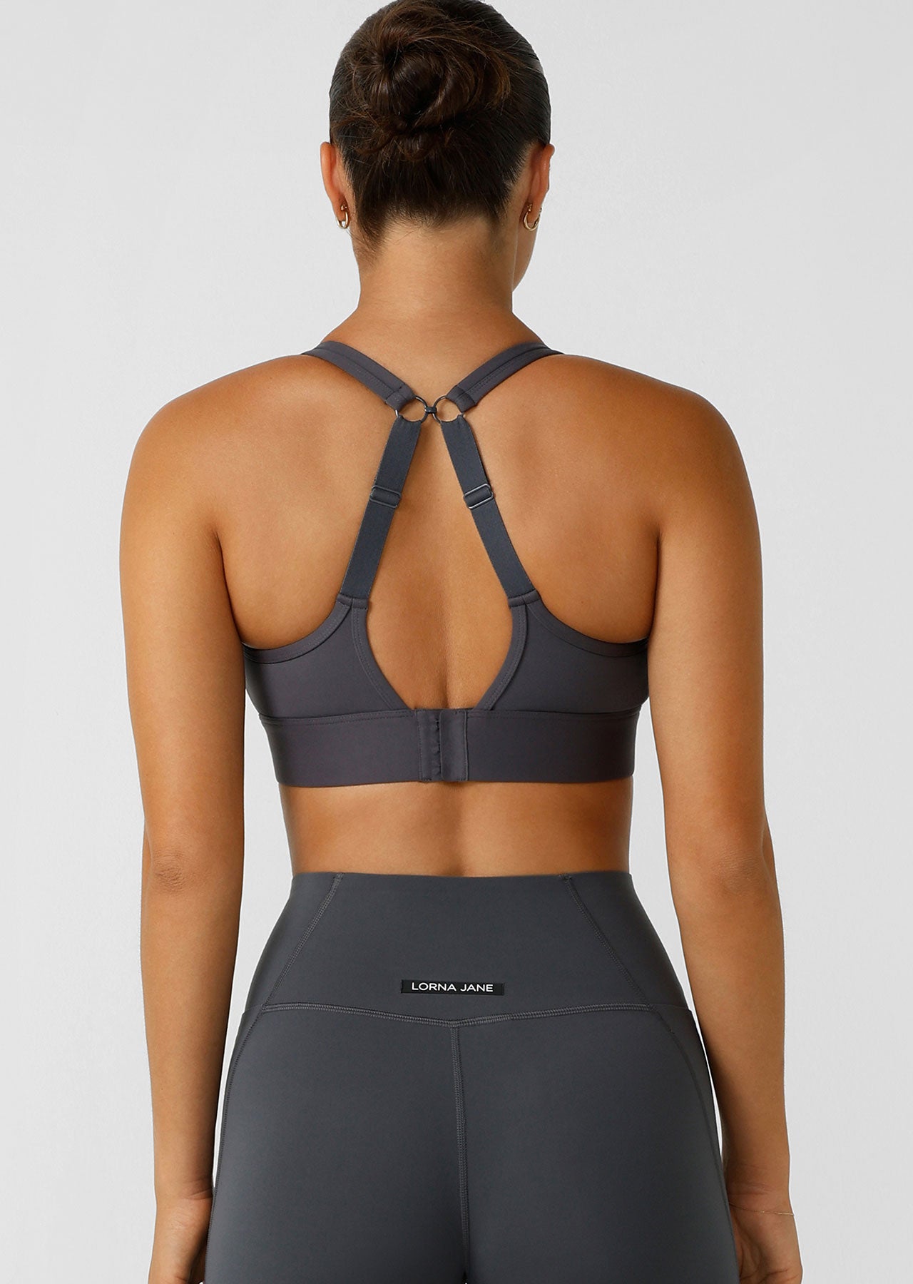 Lorna Jane Amy Maximum Support Sports Bra - Titanium